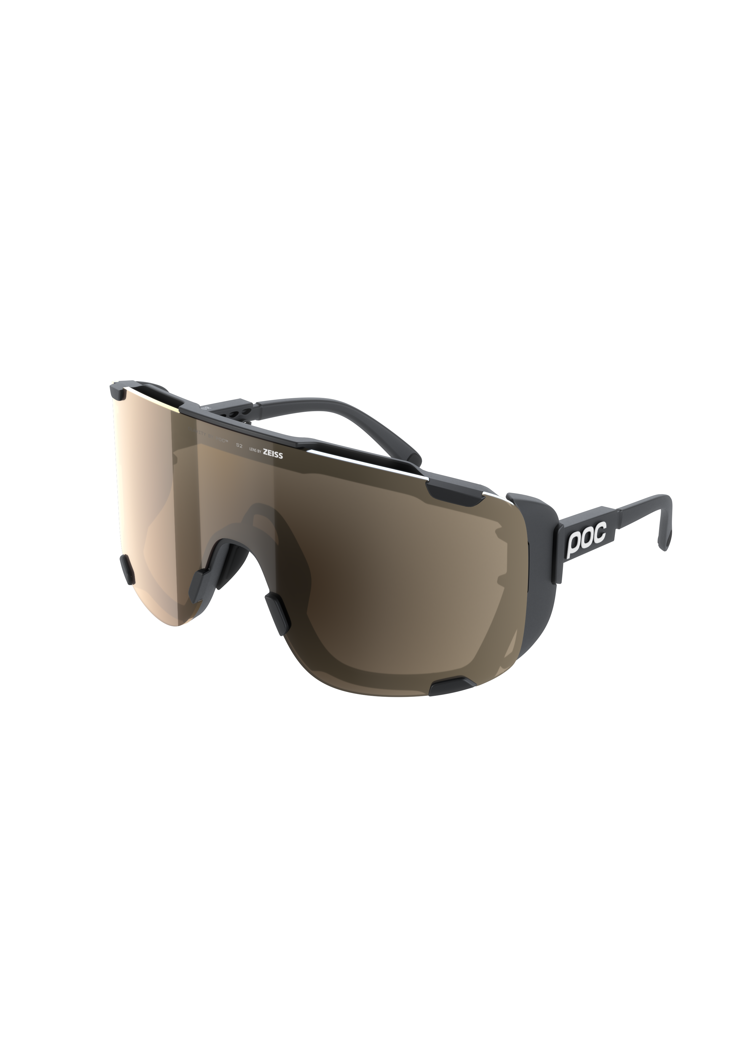 POC - POC - Devour Ultra - Cycling Sunglasses - Black - One Size - Cycling Eyewear - Black - One Size