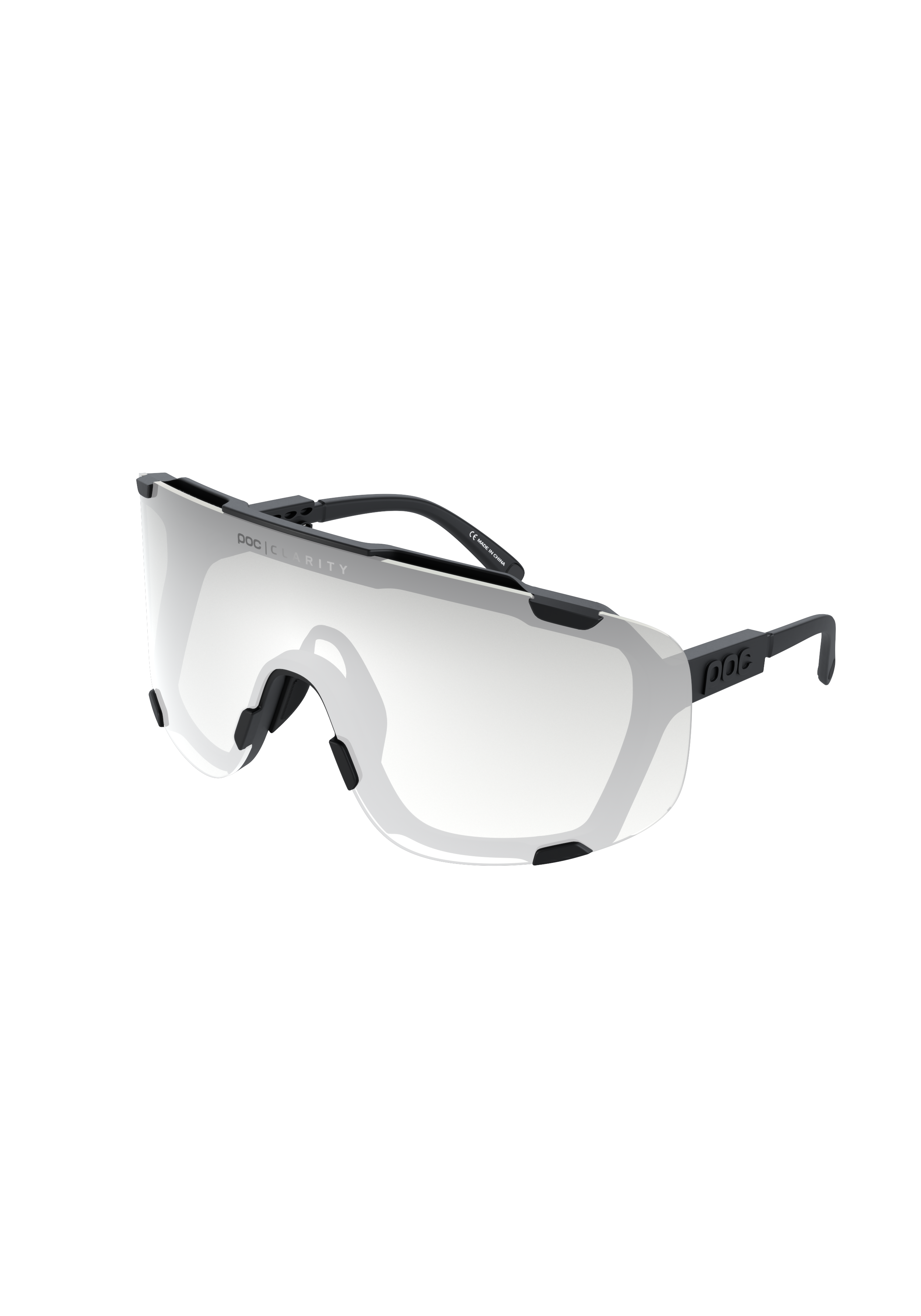POC - POC - Devour Photochromic - Cycling Eyewear - Black - One Size - Cycling Eyewear - Black - One Size