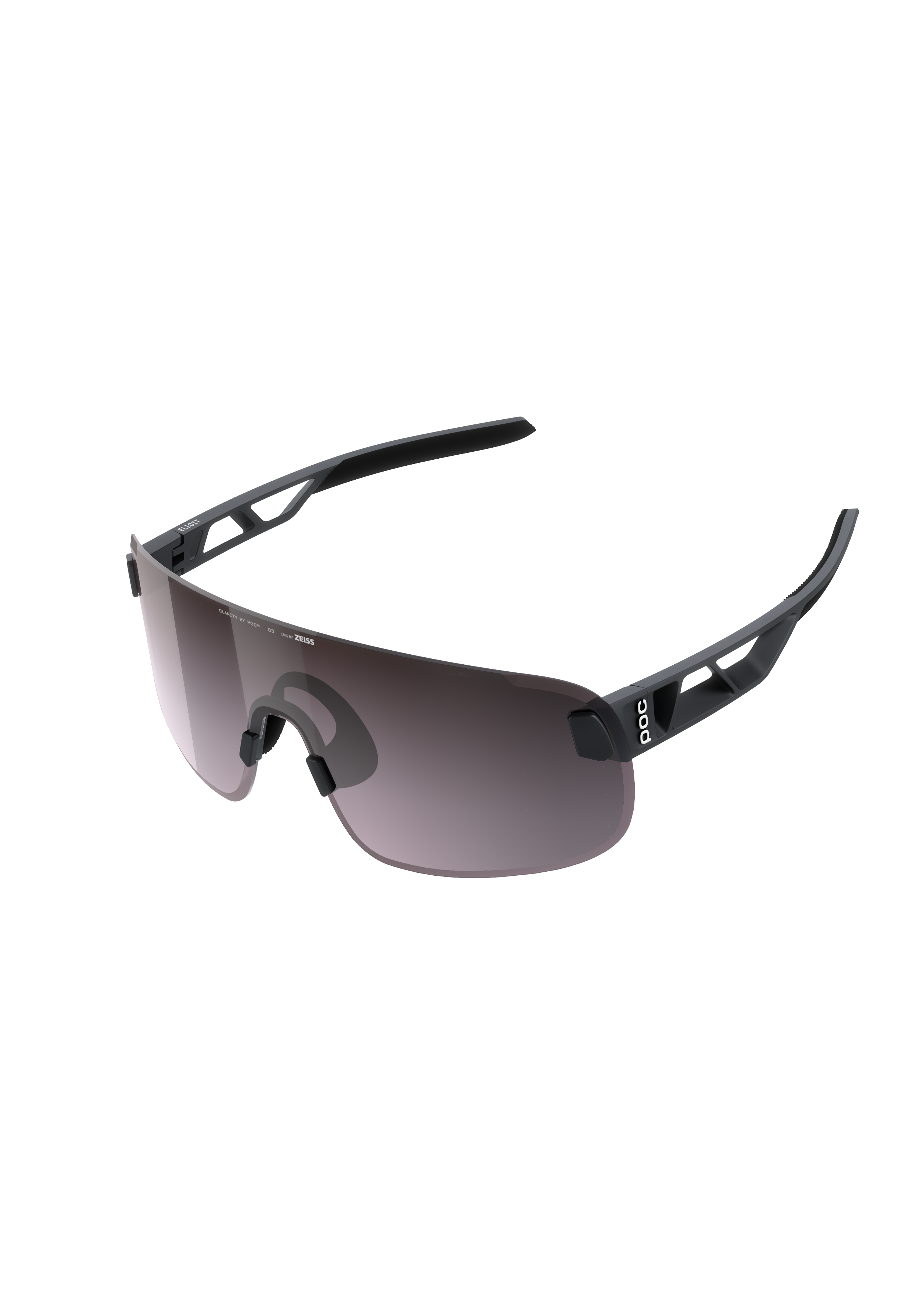 POC - POC - Elicit Bike Sunglasses + Extra Lens - Sparelens - Black - One Size - Sparelens - Black - One Size