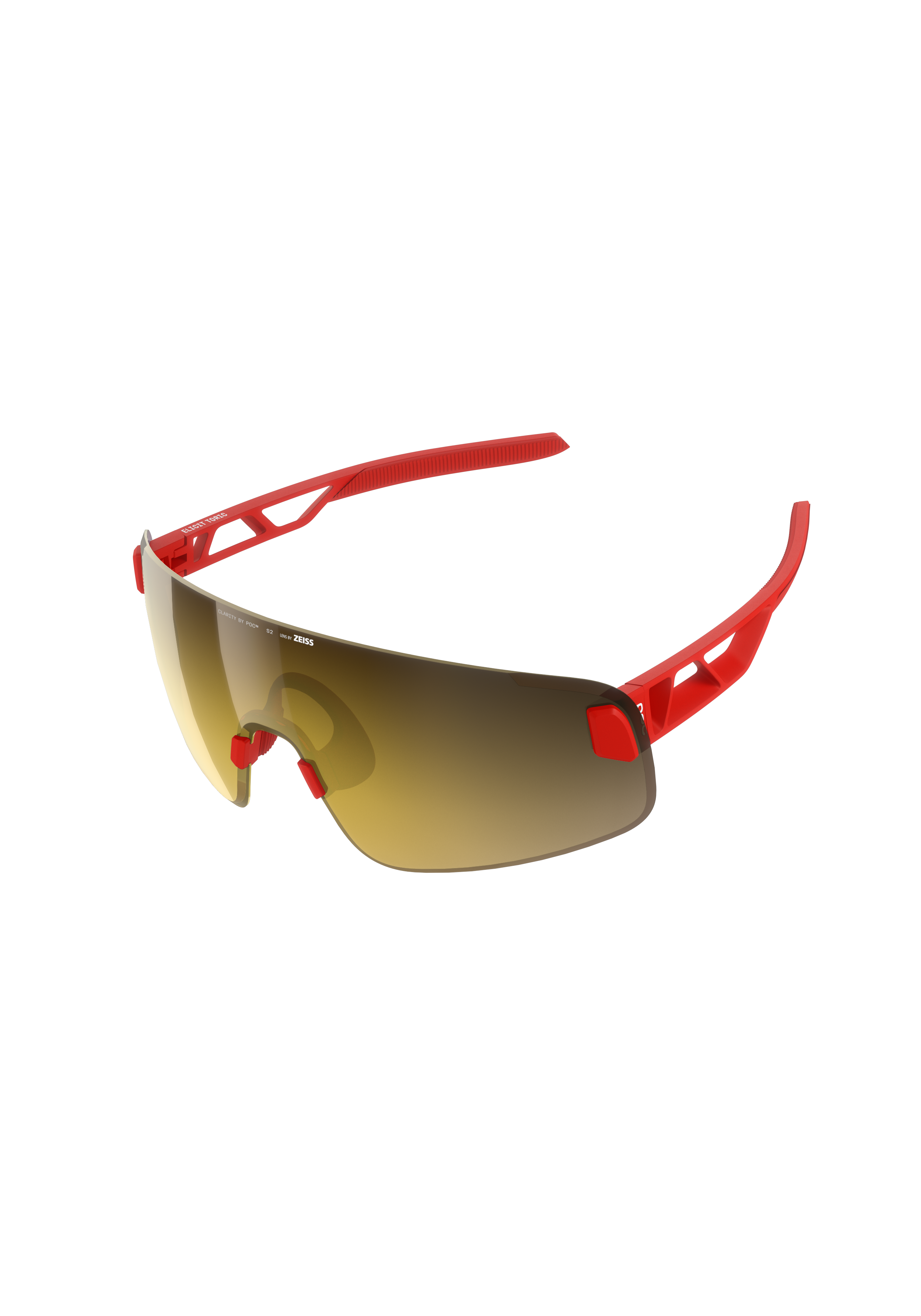 POC - POC - Elicit Toric Bike Sunglasses + Extra Lens - Sparelens - Red - One Size - Sparelens - Red - One Size