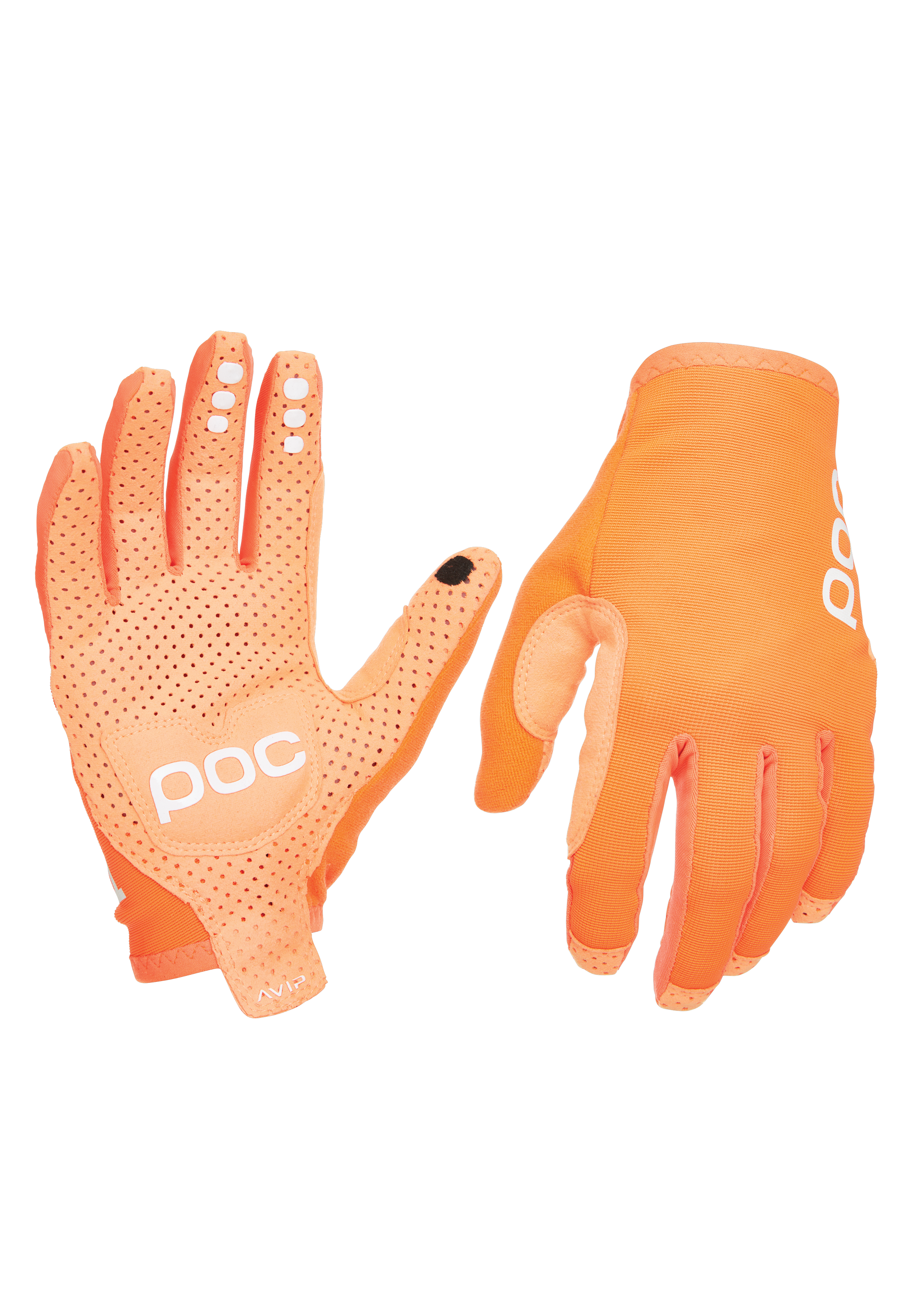 POC - POC - AVIP Long Cycling Gloves - Bike Gloves - Orange - L - Bike Gloves - Orange - L