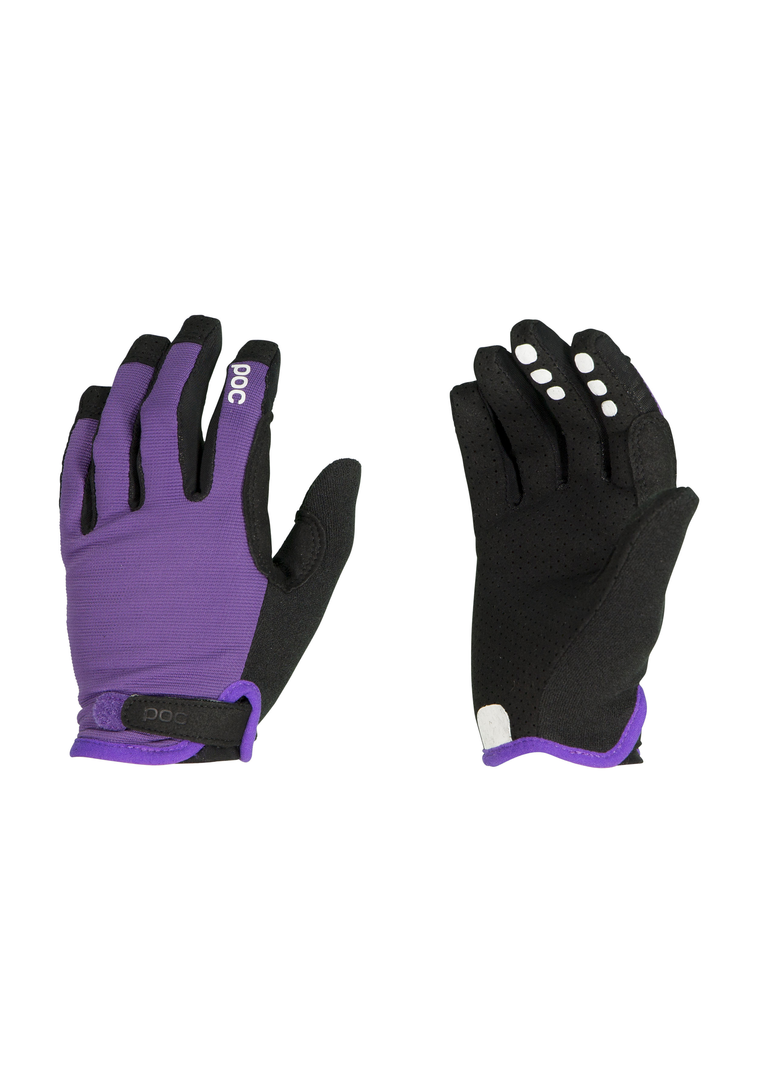POC - POC - Youth Resistance Adjustable MTB Gloves - Bike Gloves - Purple - L - Bike Gloves - Purple - L