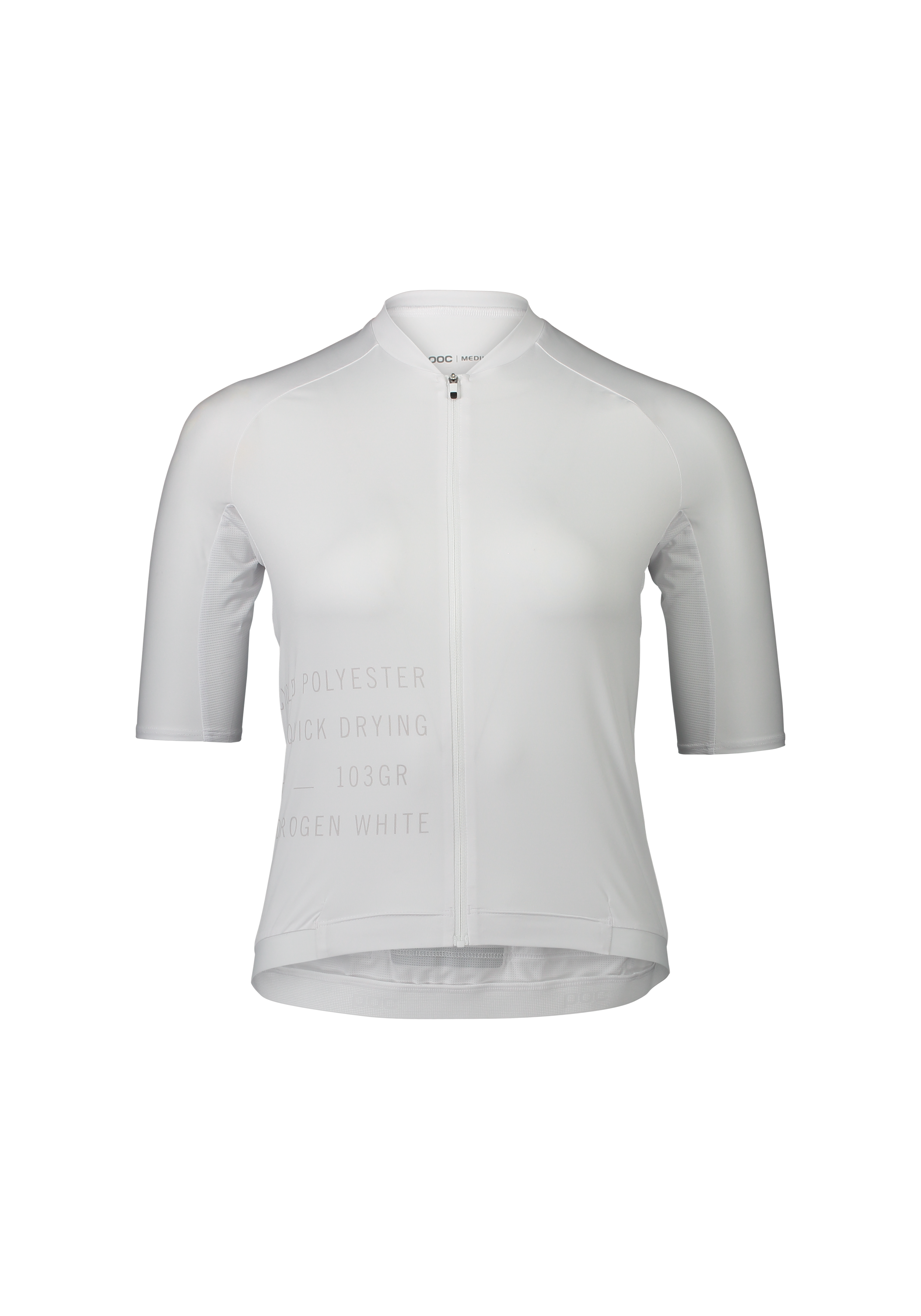 POC - POC - Women's Pristine Print - Cycling Jersey - White - L - Cycling Jersey - White - L