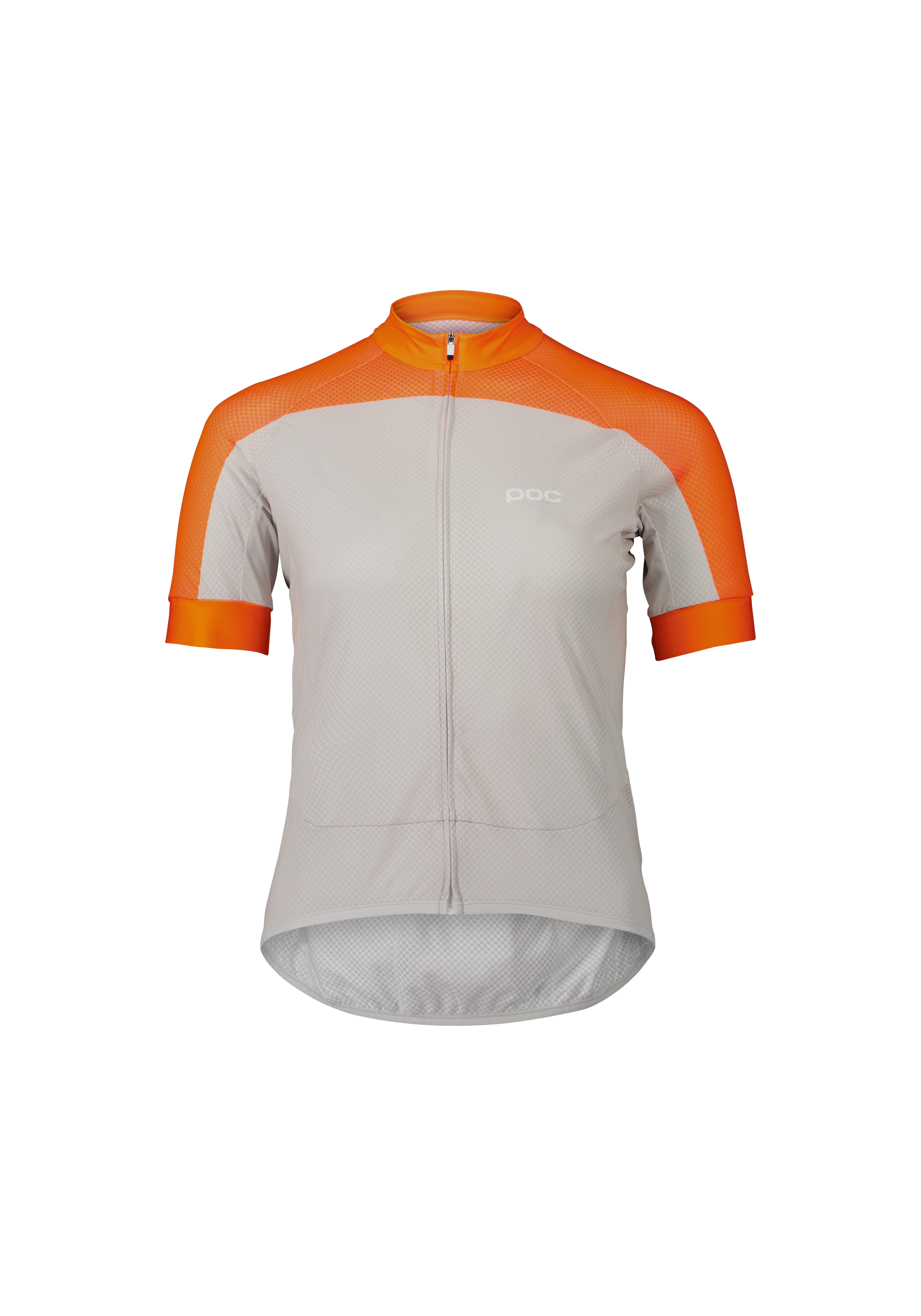 POC - POC - Women's Essential Logo Road - Cycling Jersey - Orange - L - Cycling Jersey - Orange - L