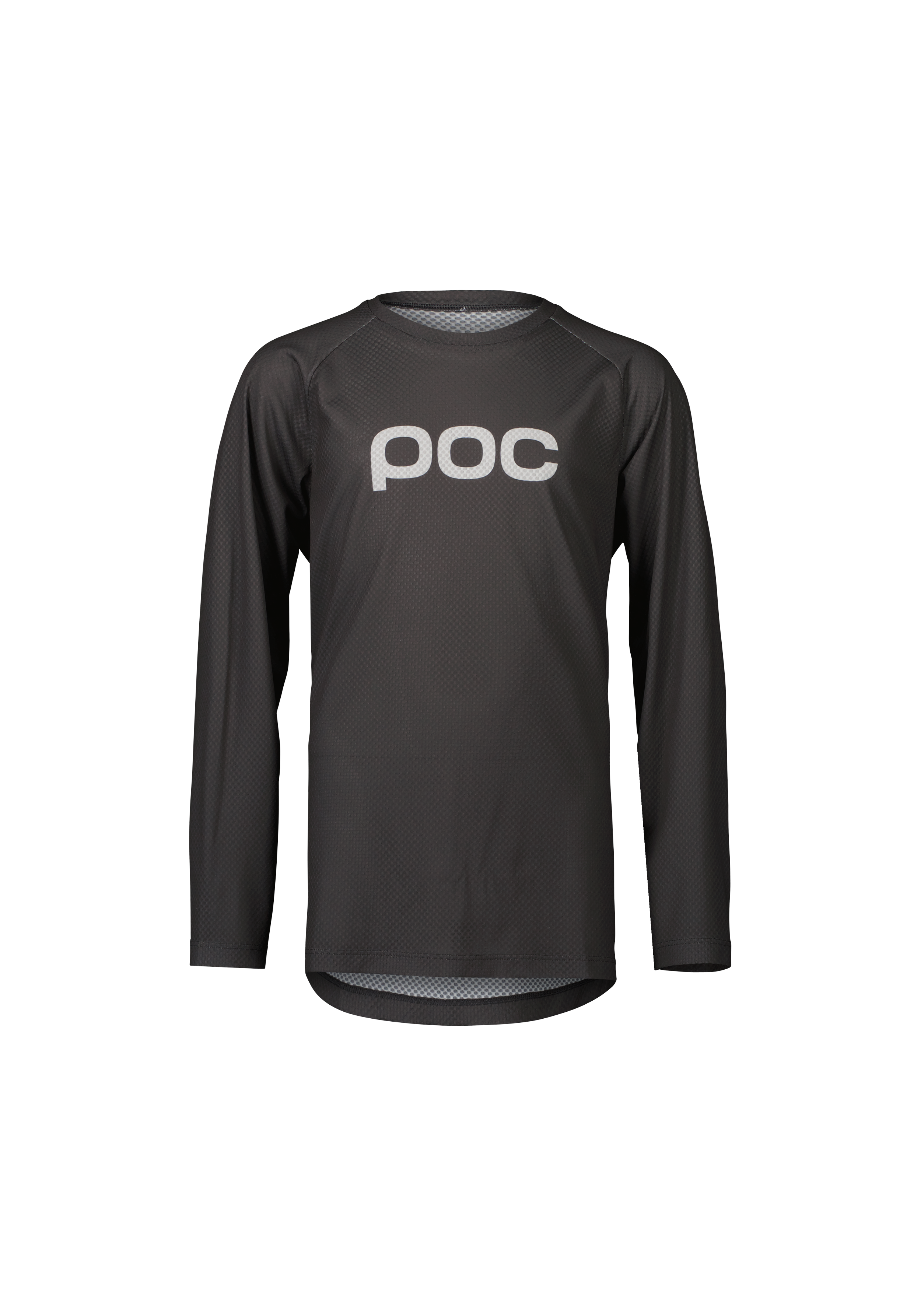 POC - POC - Youth Essential Long Sleeve - MTB Jersey - Grey - 130/8Y - Mountain Bike Jersey - Grey - 130/8Y