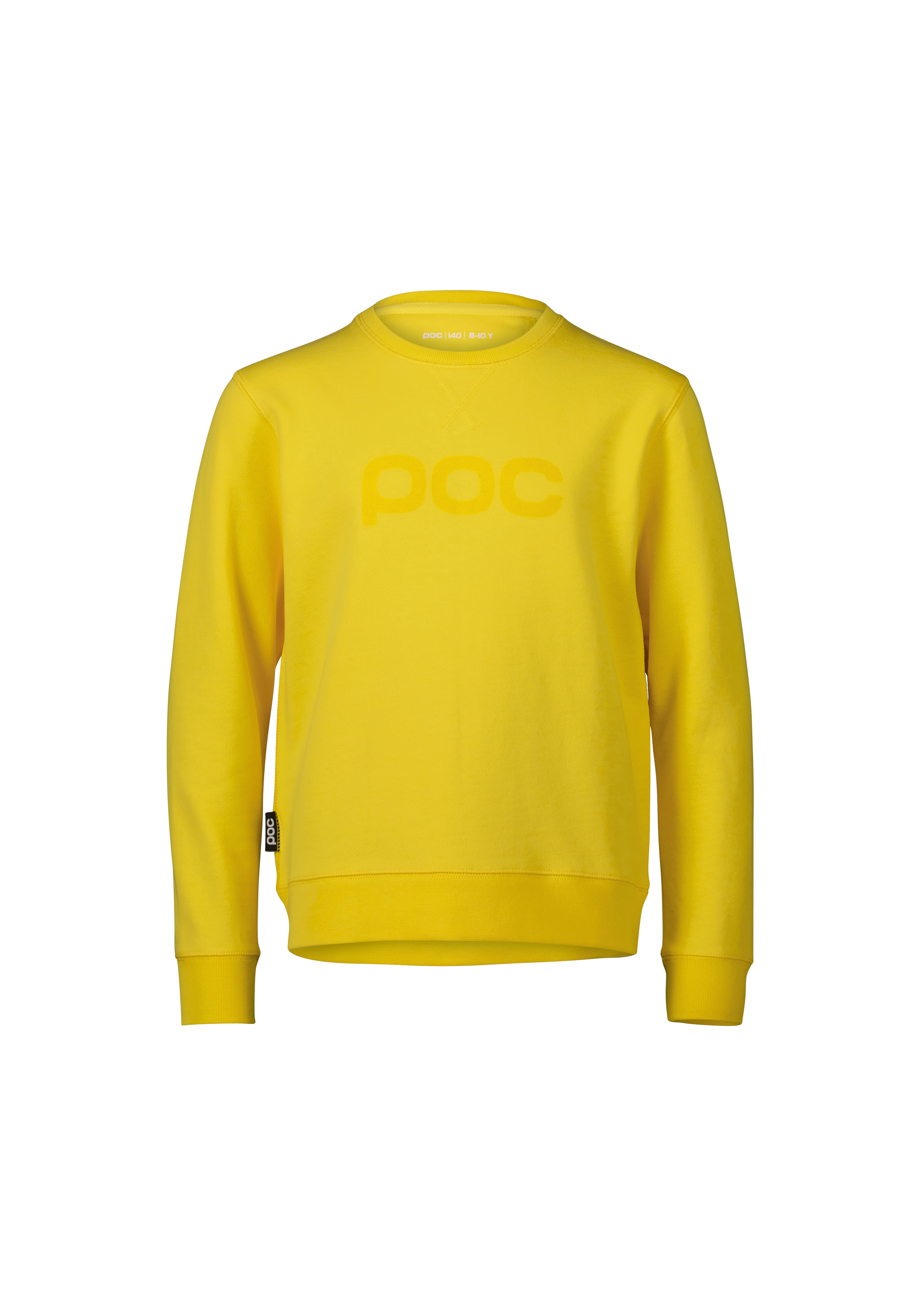 POC - POC - Junior POC Crew Neck Sweater - Bike Apparel - Yellow - 130/8Y - Bike Apparel - Yellow - 130/8Y