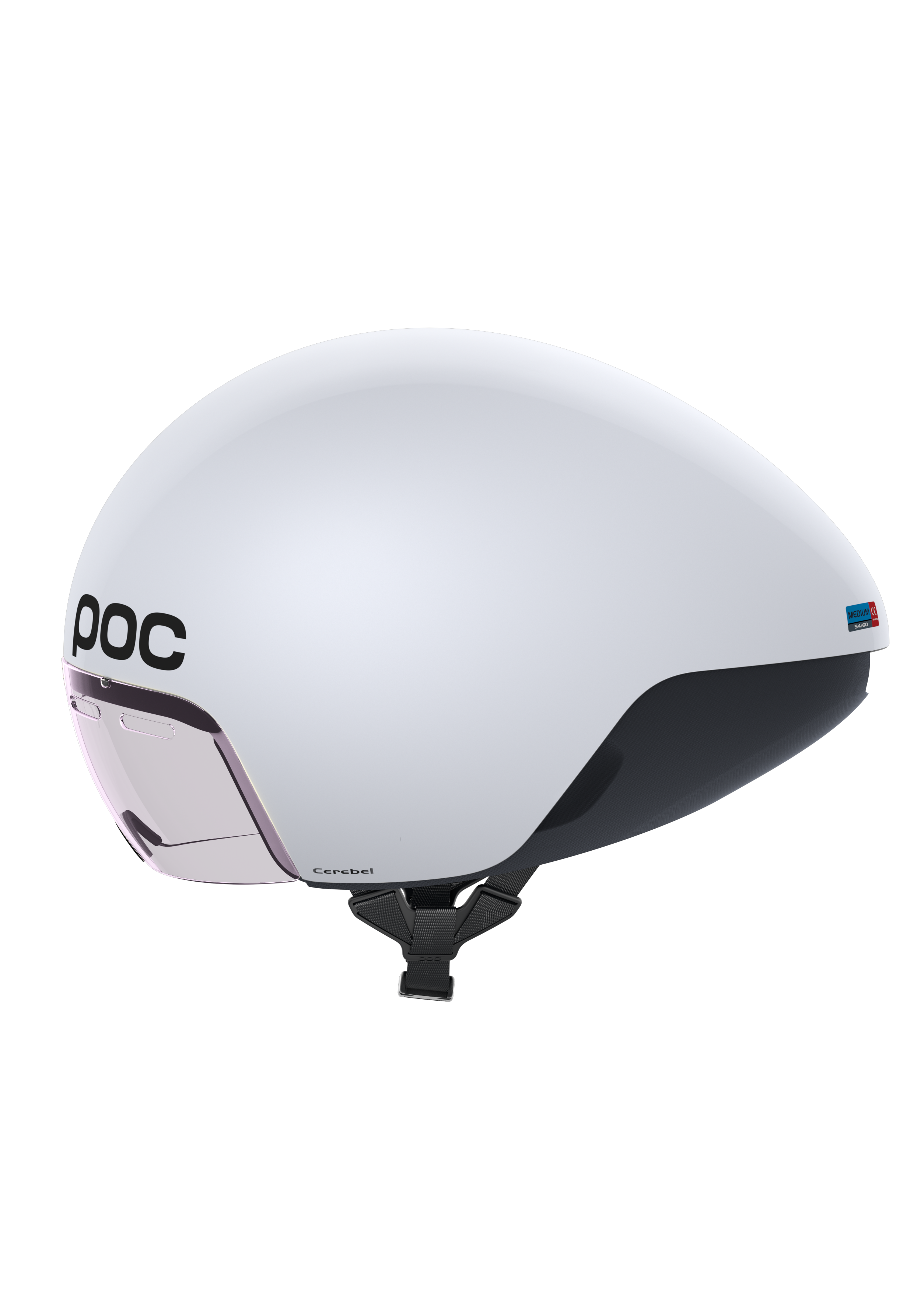 POC - POC - Cerebel - Road Cycling Helmet - White - M - Road Cycling Helmet - White - M