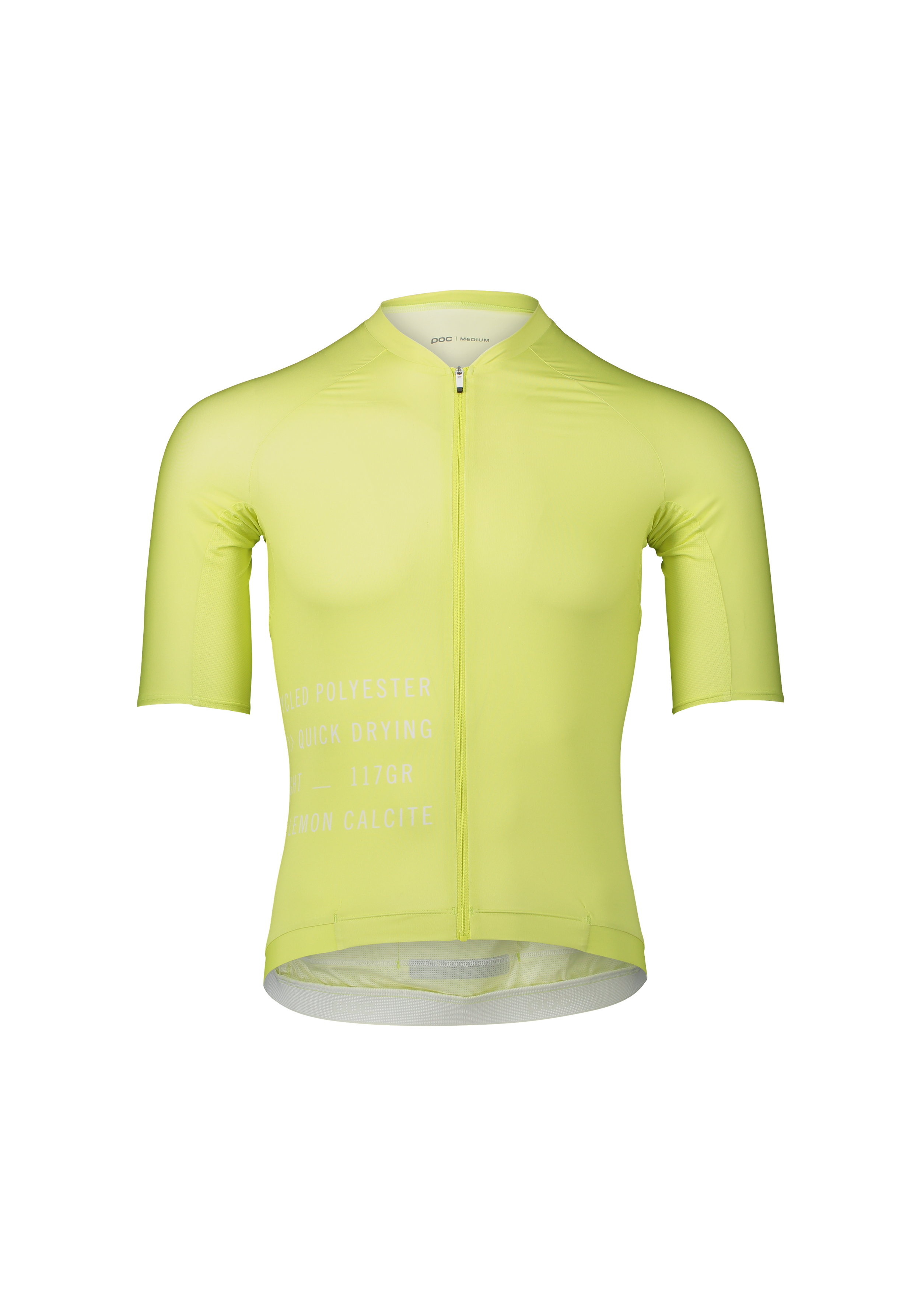 POC - POC - Men's Pristine Print - Cycling Jersey - Yellow - L - Cycling Jersey - Yellow - L