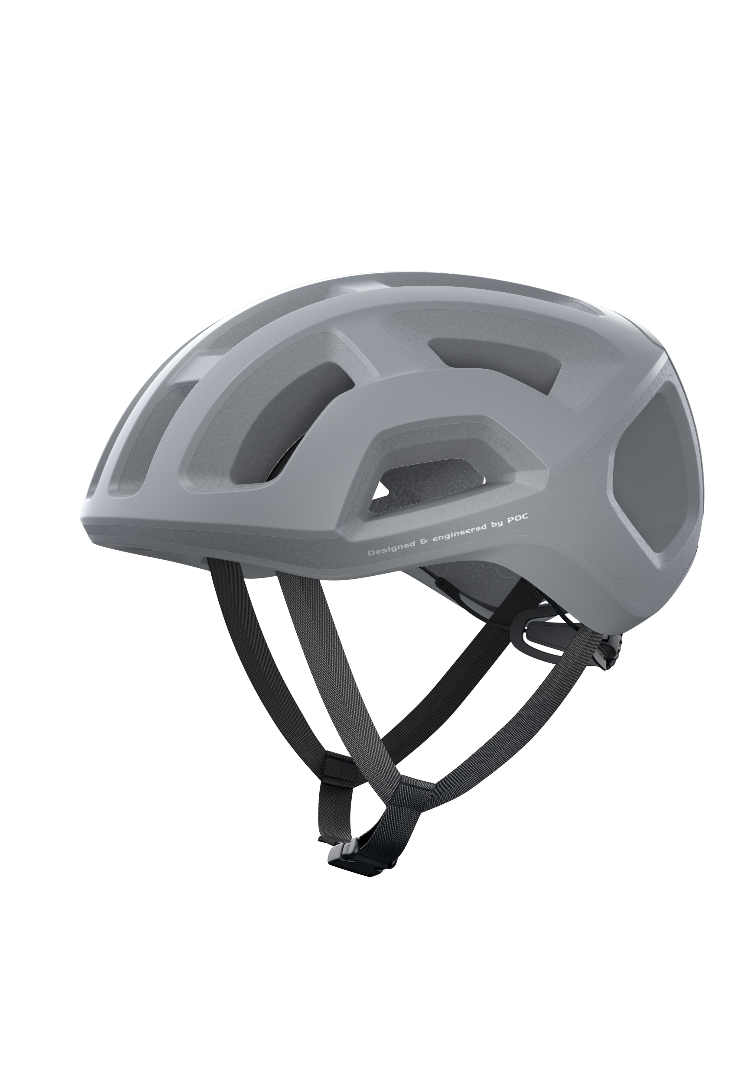 POC - POC - Ventral Lite Wide Fit - Road Cycling Helmet - Grey - M - Road Cycling Helmet - Grey - M