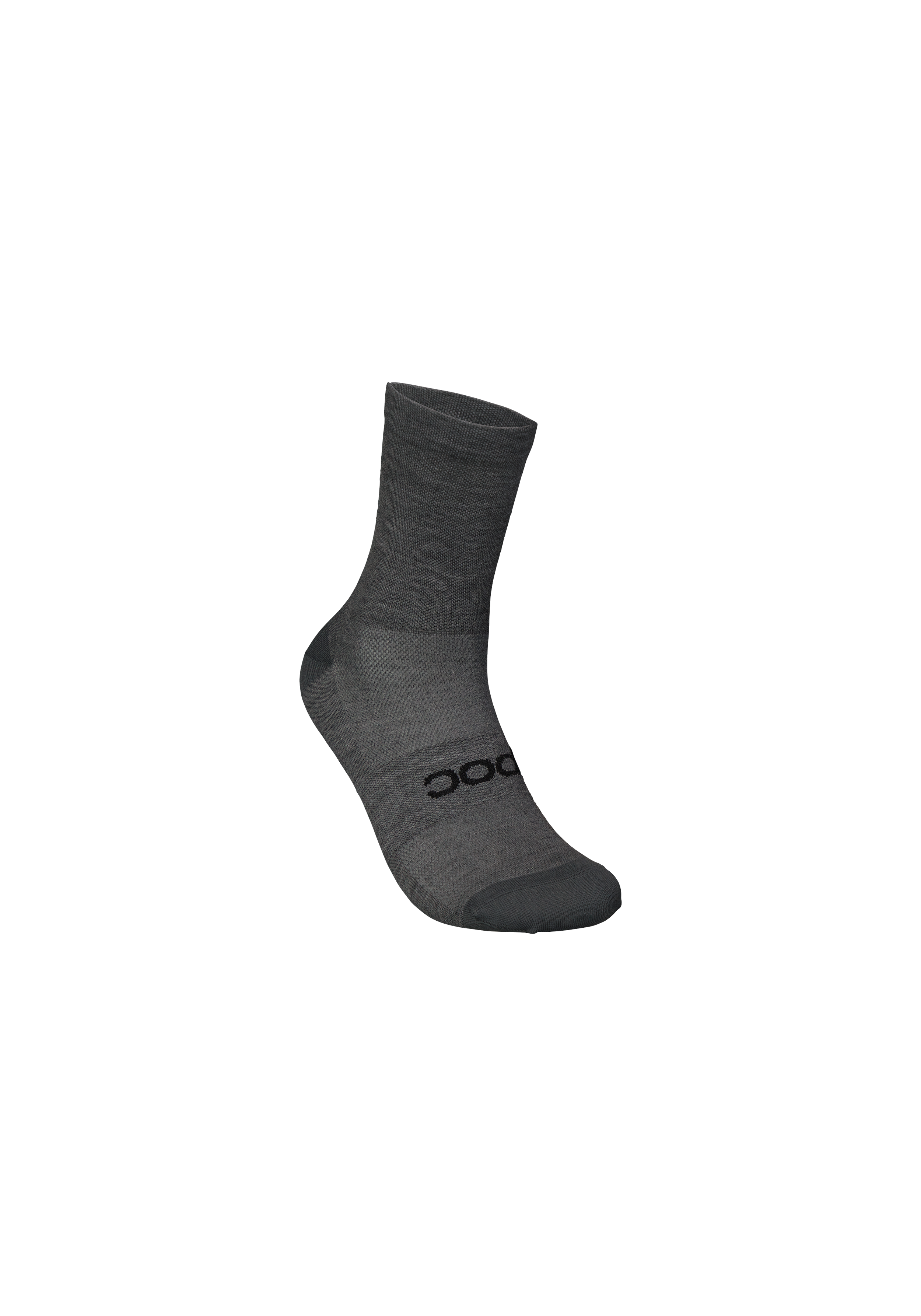 POC - POC - Zephyr Merino Mid Cycling Socks - Cycling Socks - Grey - L - Cycling Socks - Grey - L
