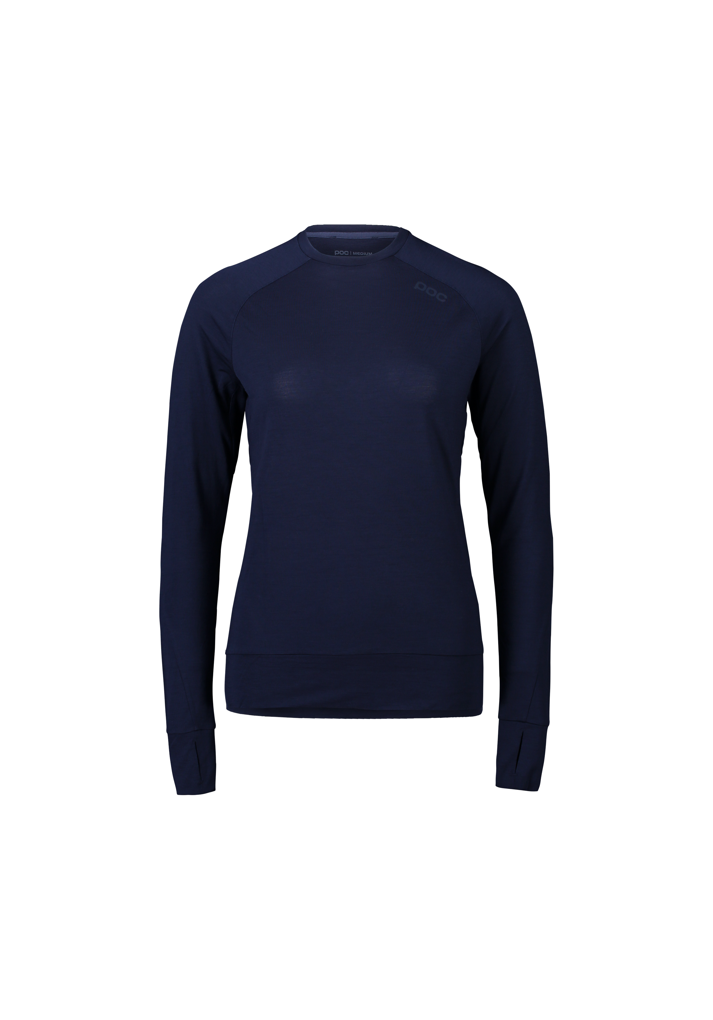 POC - POC - Women's Light Merino Jersey - Bike Apparel - Blue - L - Bike Apparel - Blue - L