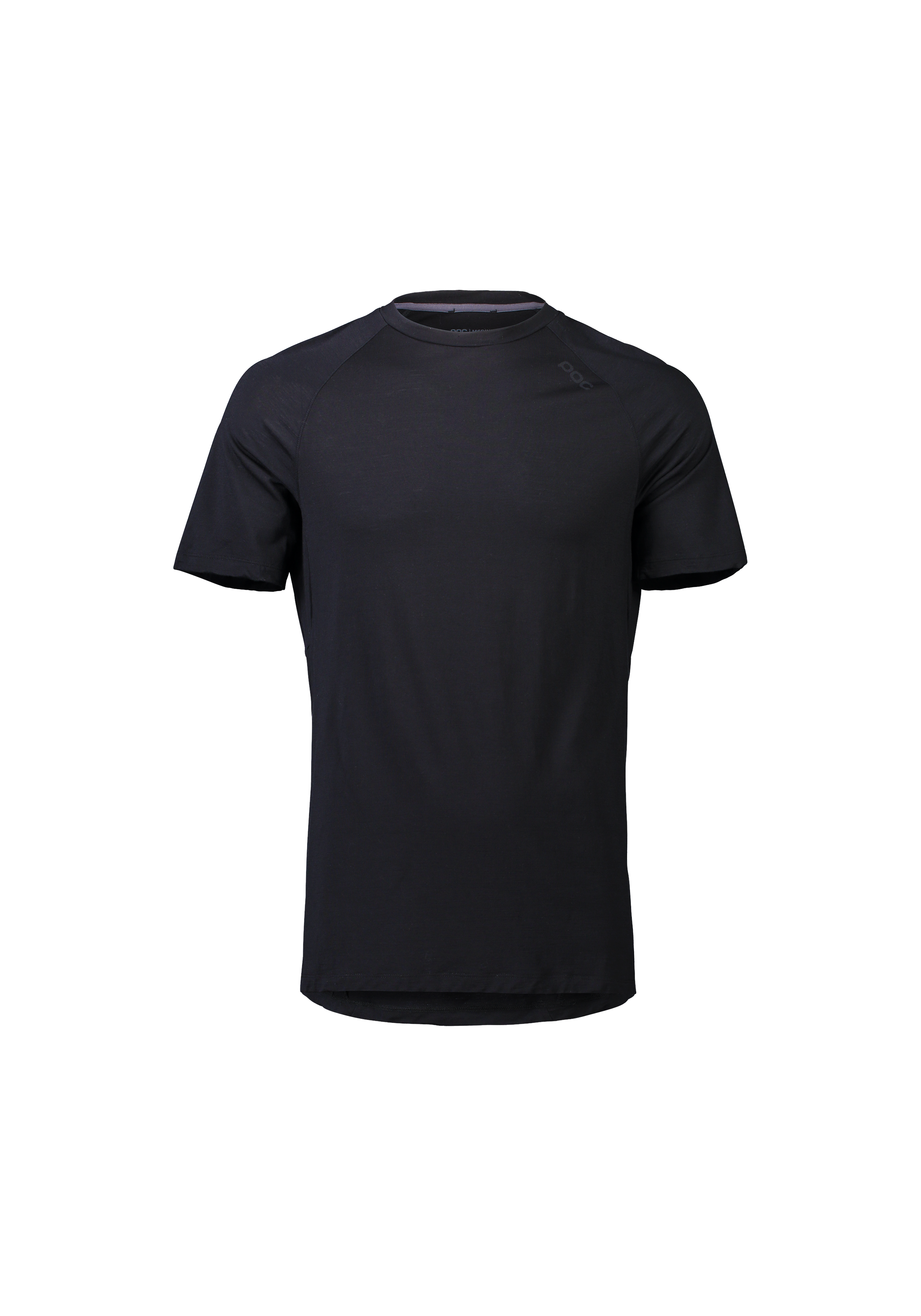 POC - POC - Men's Light Merino Tee - Bike Apparel - Black - XXL - Bike Apparel - Black - XXL