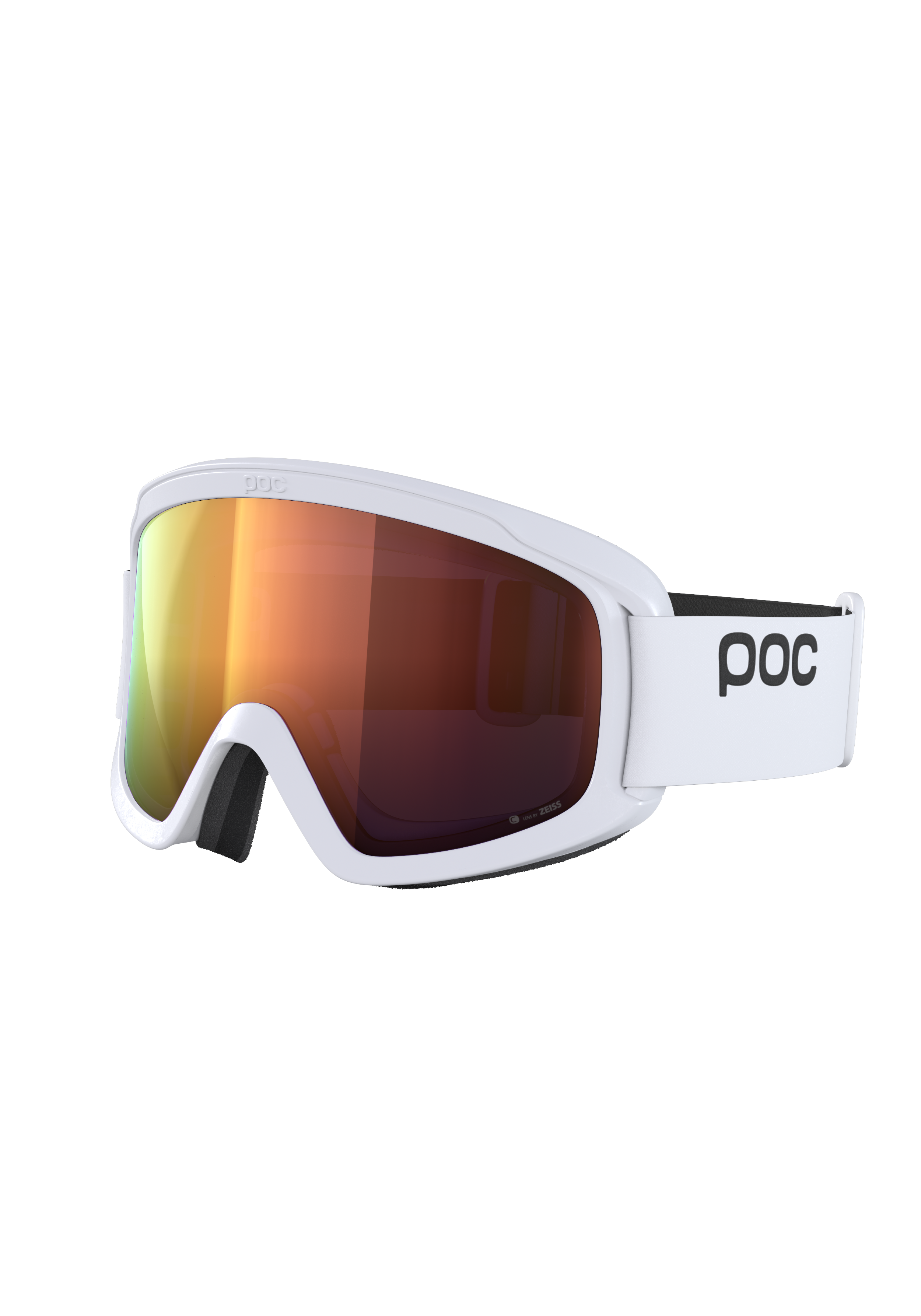 POC - POC - Opsin WF Ski Goggle - Ski Goggles - White - Wide Fit - Ski Goggles - White - Wide fit