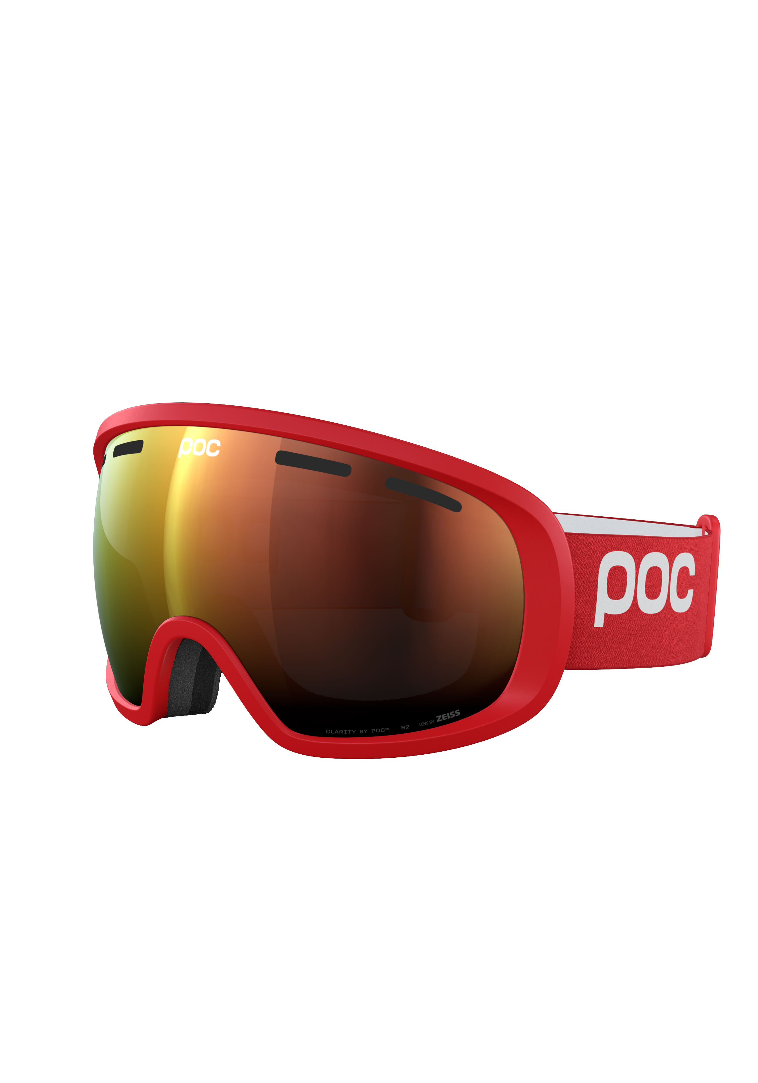 POC - POC - Fovea Ski Goggle - Ski Goggles - Red - Regular Fit - Ski Goggles - Red - Regular fit