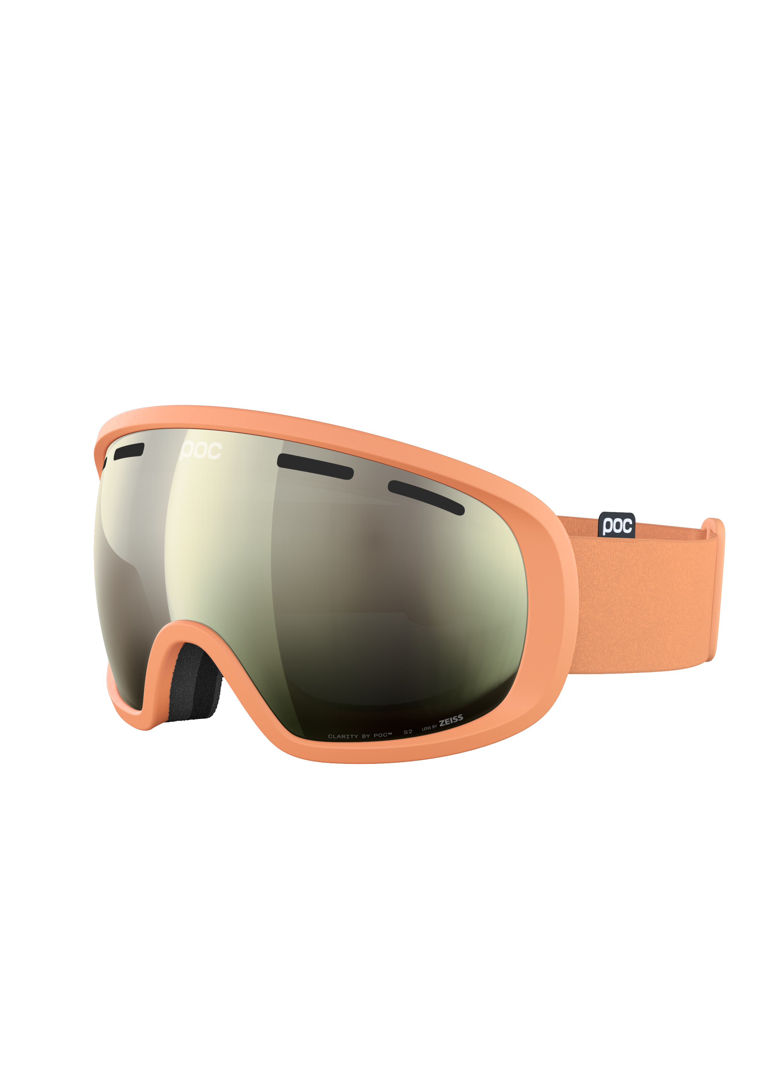 POC - POC - Fovea Ski Goggle - Ski Goggles - Orange - Regular Fit - Ski Goggles - Orange - Regular fit
