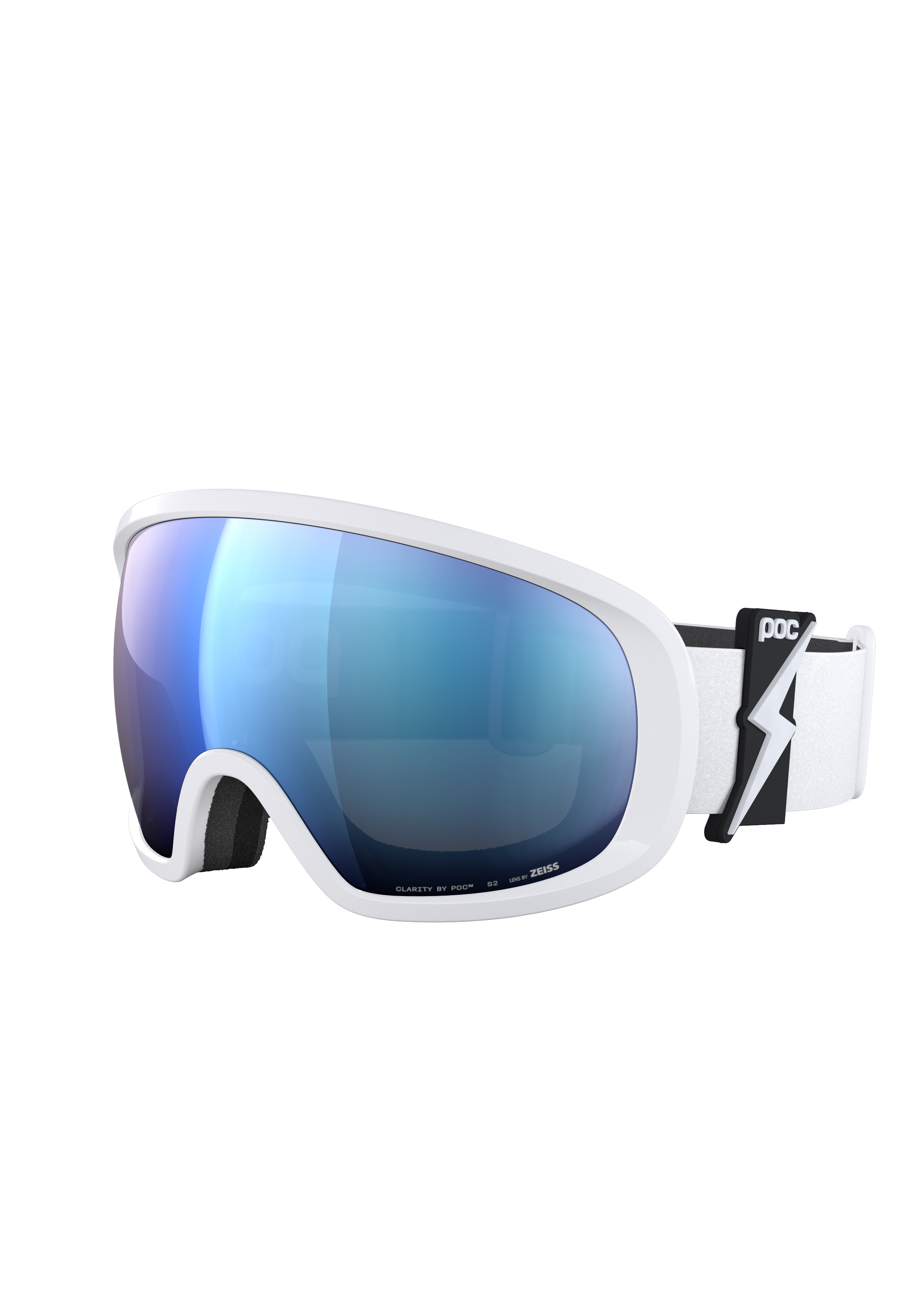 POC - POC - Fovea Ski Goggle - Ski Goggles - White - Regular Fit - Ski Goggles - White - Regular fit