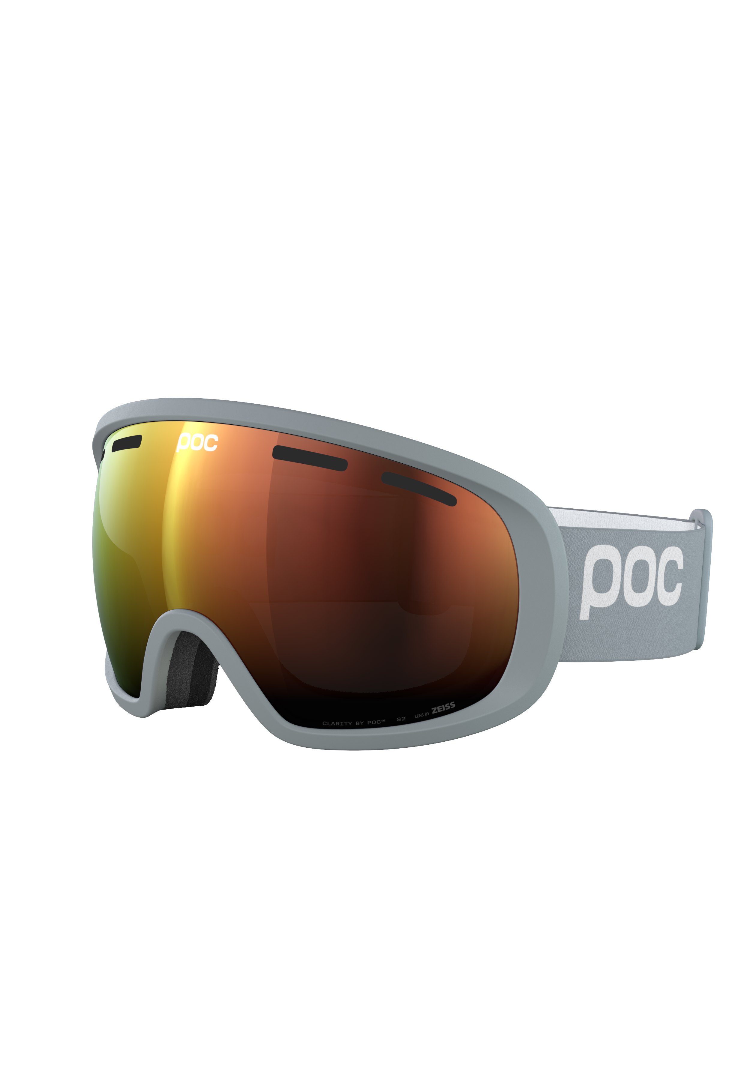 Poc - Poc - Fovea Wide Fit Ski Goggle - Ski Goggles - Grey - Wide Fit - Ski Goggles - Grey - Wide Fit-image