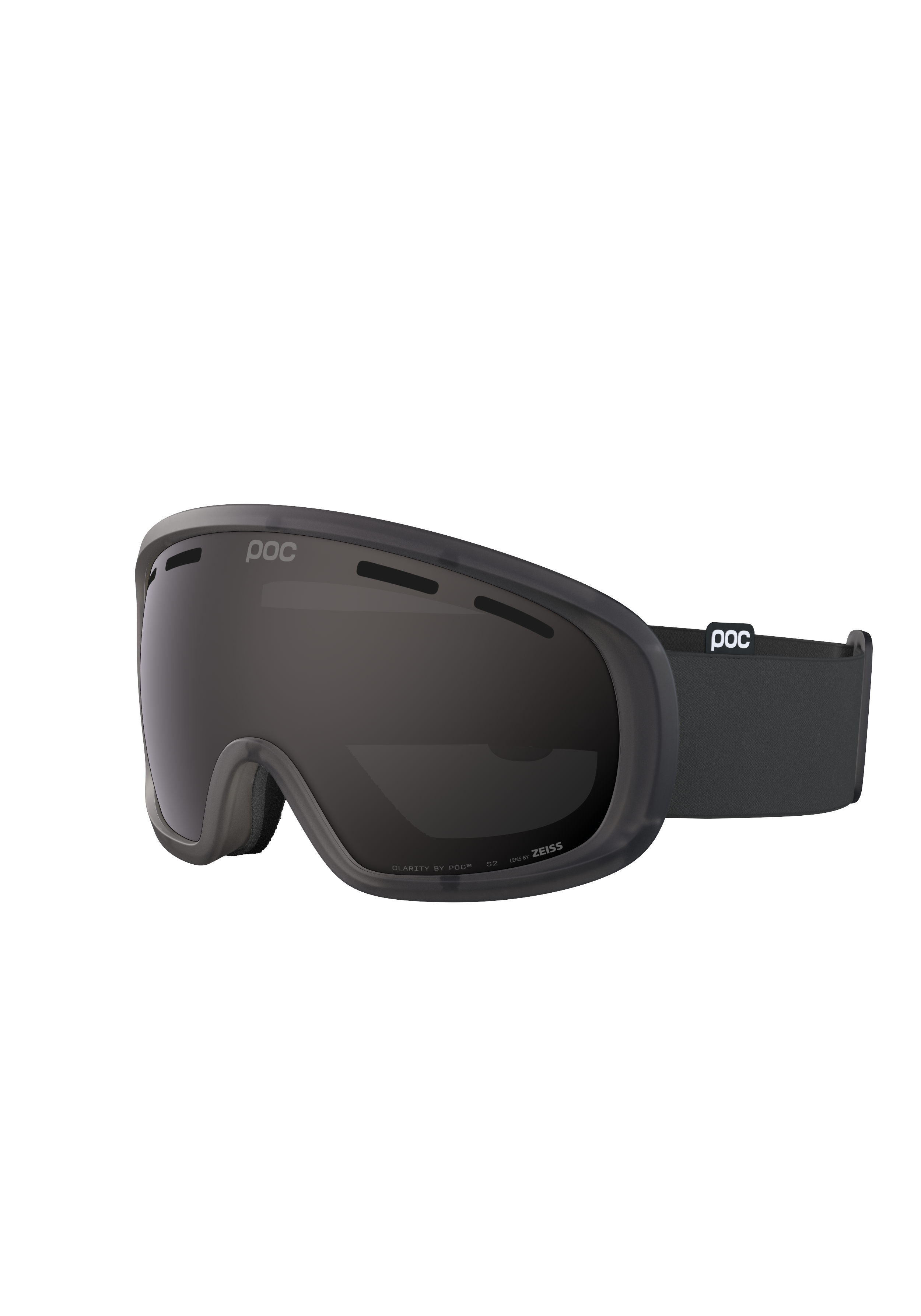 POC - POC - Fovea Mid WF - Ski Goggles - Black - Wide Fit - Ski Goggles - Black - Wide fit