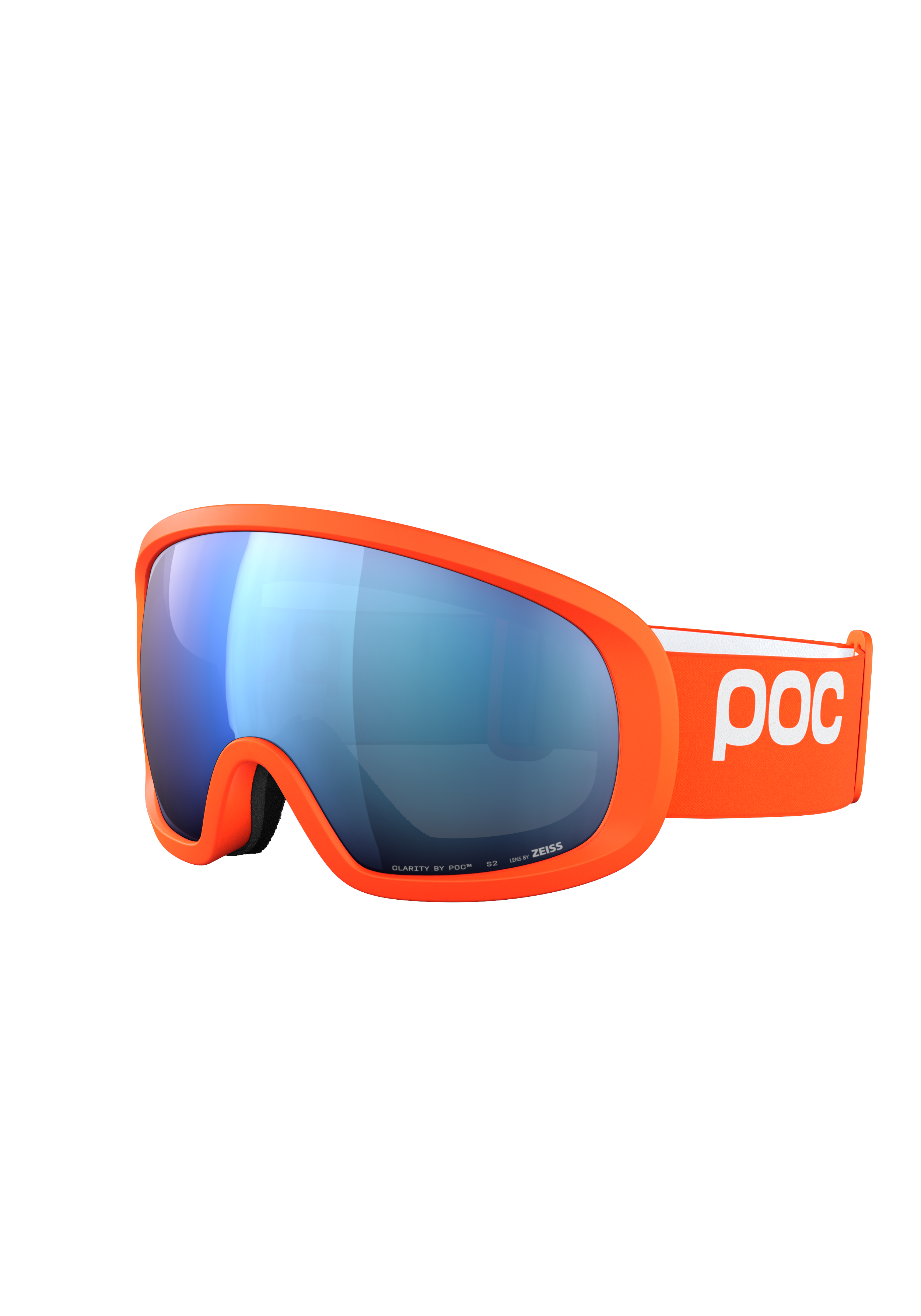 POC - POC - Fovea Mid WF - Ski Goggles - Orange - Wide Fit - Ski Goggles - Orange - Wide fit