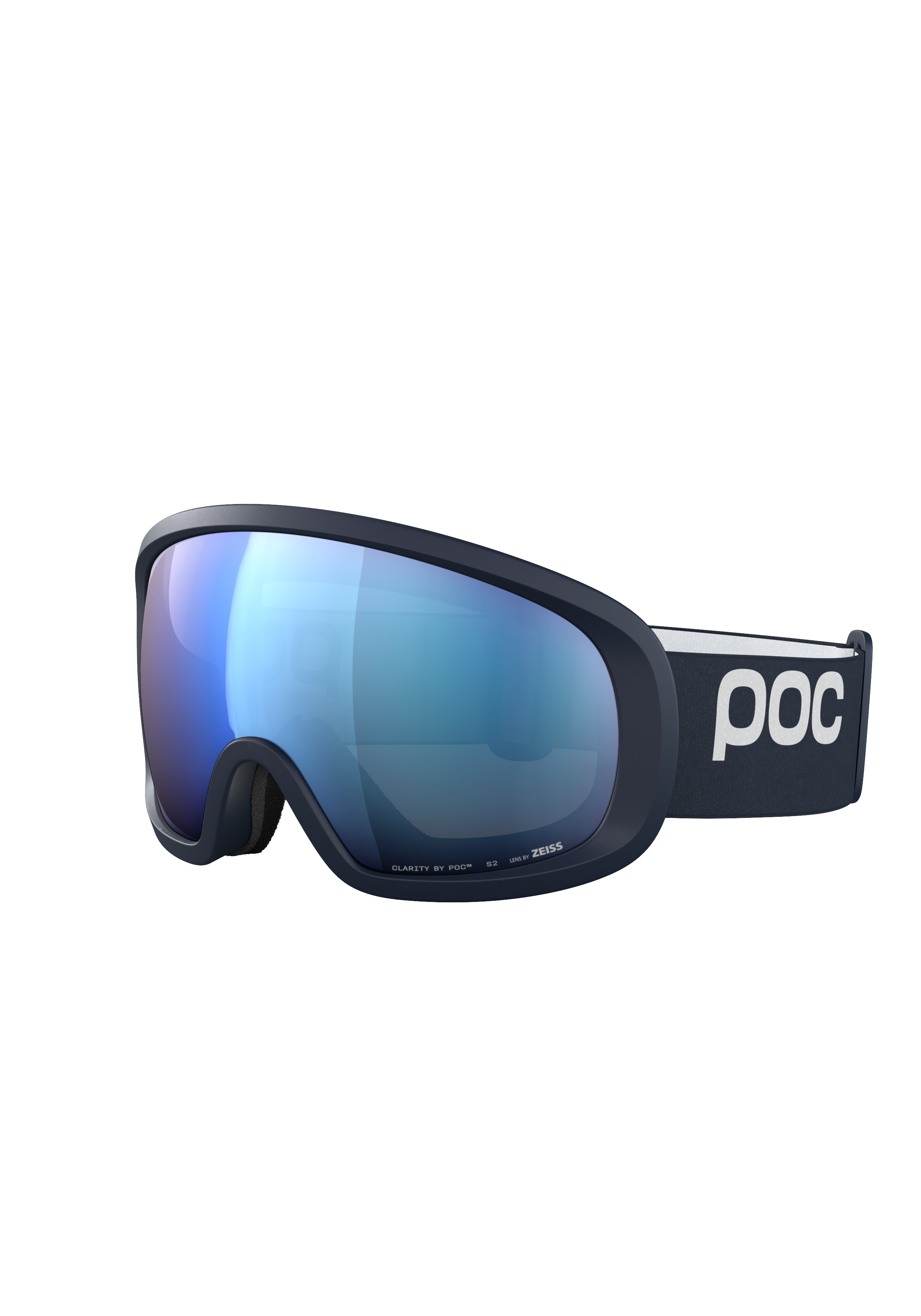 POC - POC - Fovea Mid WF - Ski Goggles - Blue - Wide Fit - Ski Goggles - Blue - Wide fit