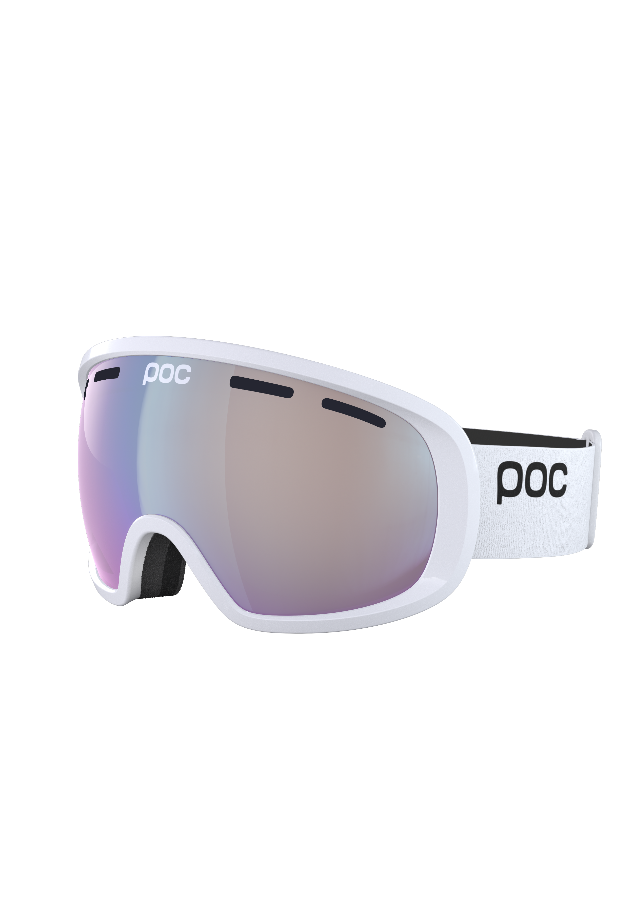 POC - POC - Fovea Photochromic WF - Ski Goggles - White - Wide Fit - Ski Goggles - White - Wide fit