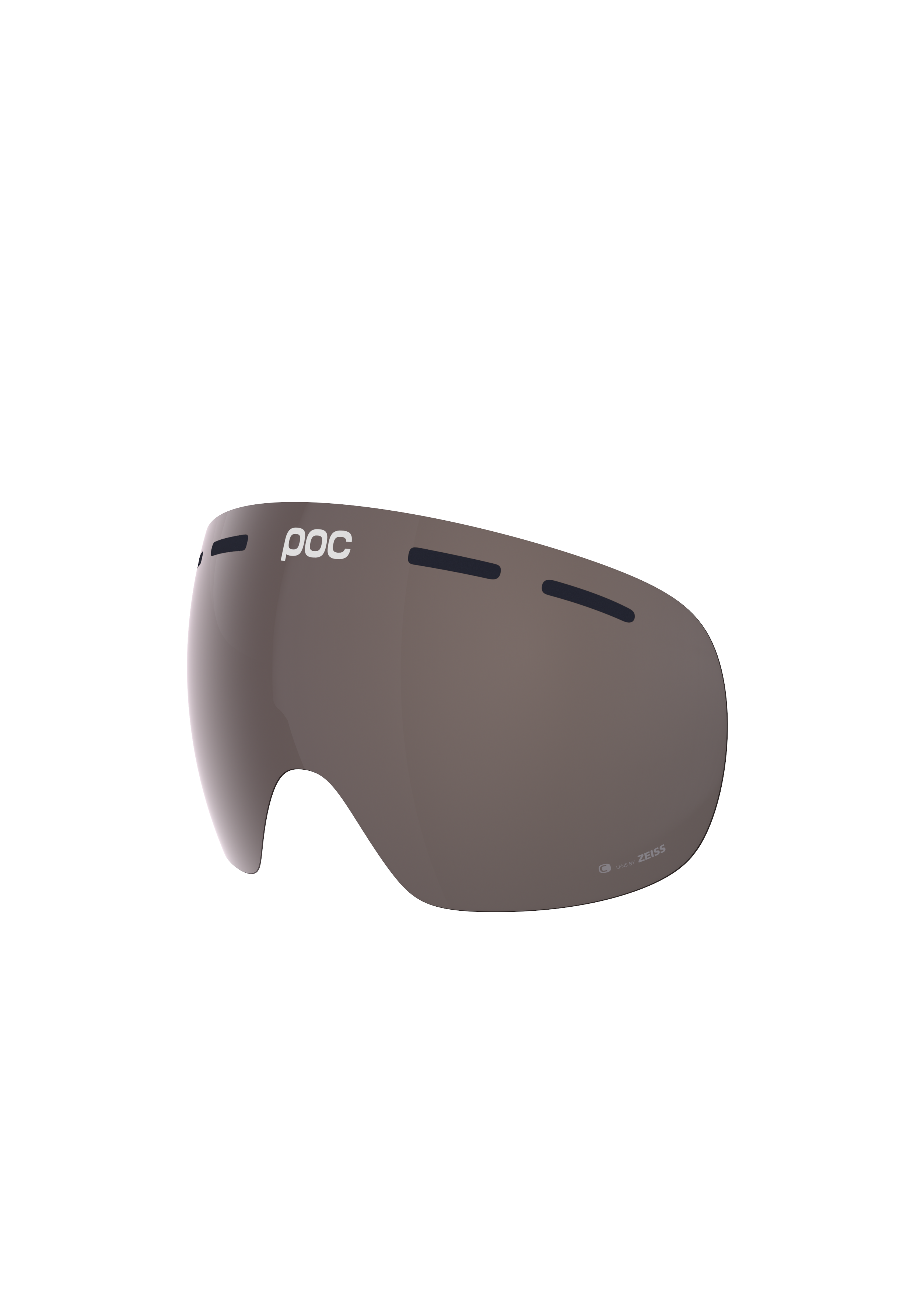 POC - POC - Fovea/Fovea Race Lens - Sparelens - Transparent - Regular Fit - Sparelens - Transparent - Regular fit