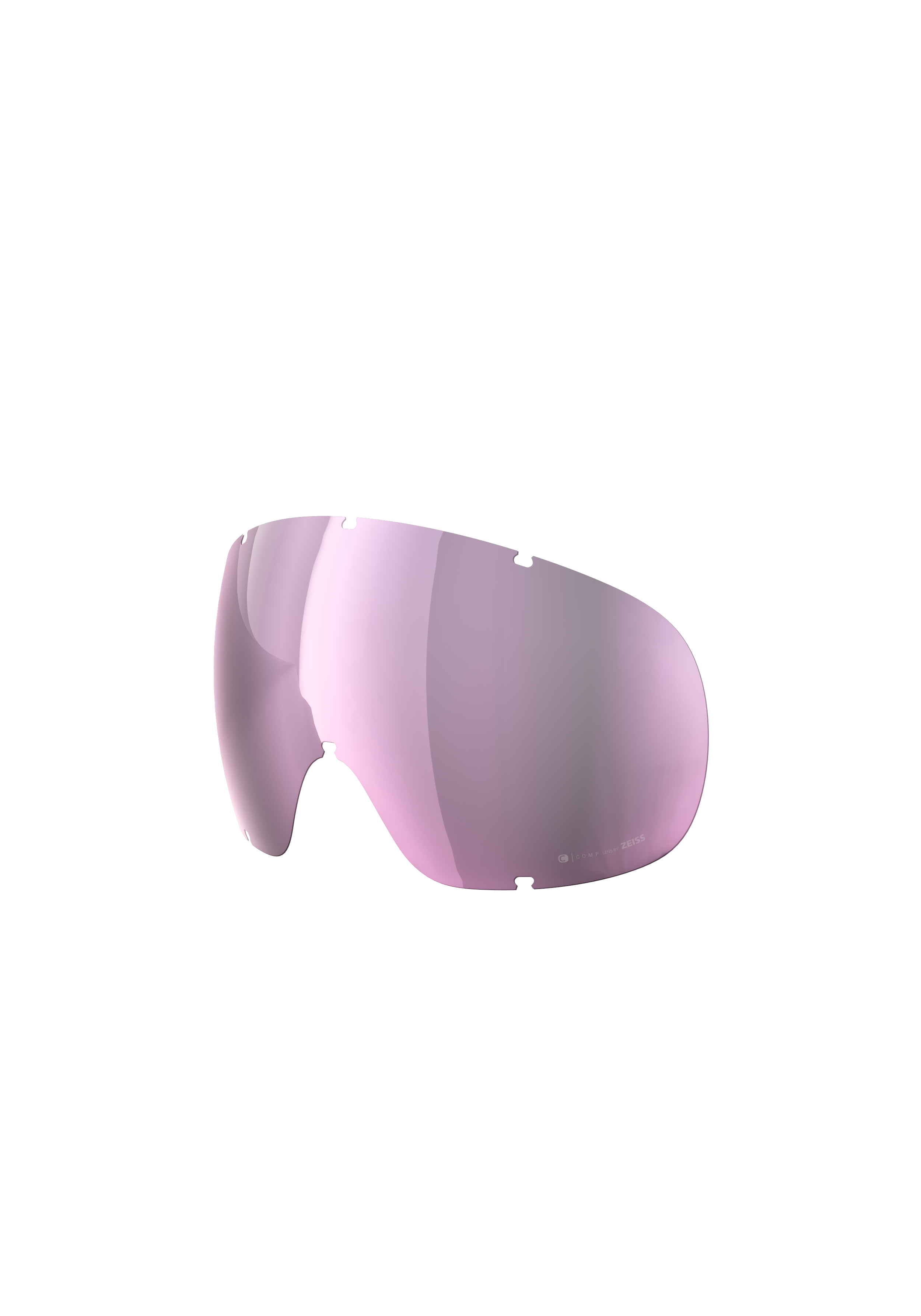 POC - POC - Fovea Mid/Fovea Mid Race Lens - Sparelens - Transparent - Regular Fit - Sparelens - Transparent - Regular fit
