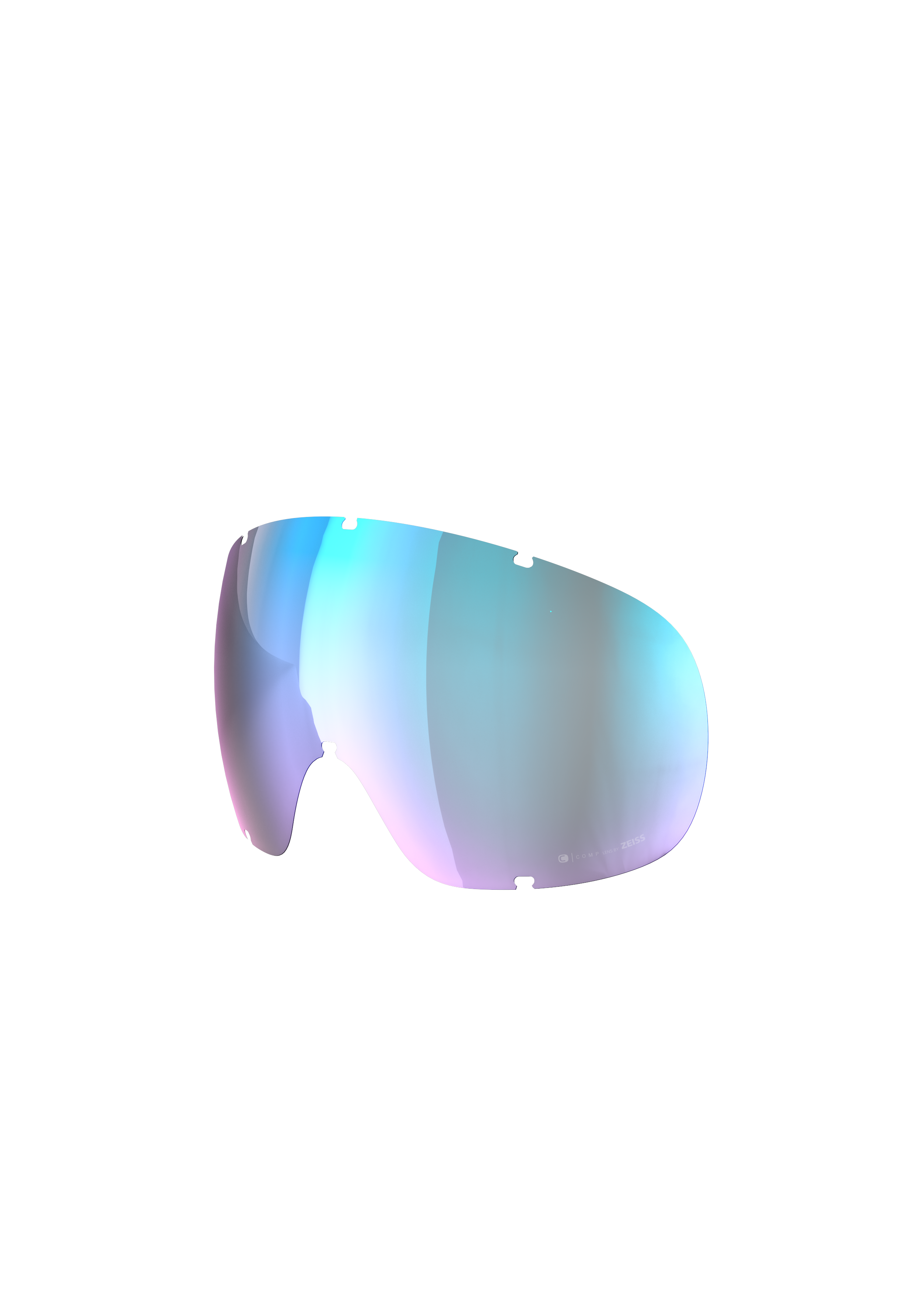 POC - POC - Fovea Mid/Fovea Mid Race Lens - Sparelens - Transparent - Regular Fit - Sparelens - Transparent - Regular fit