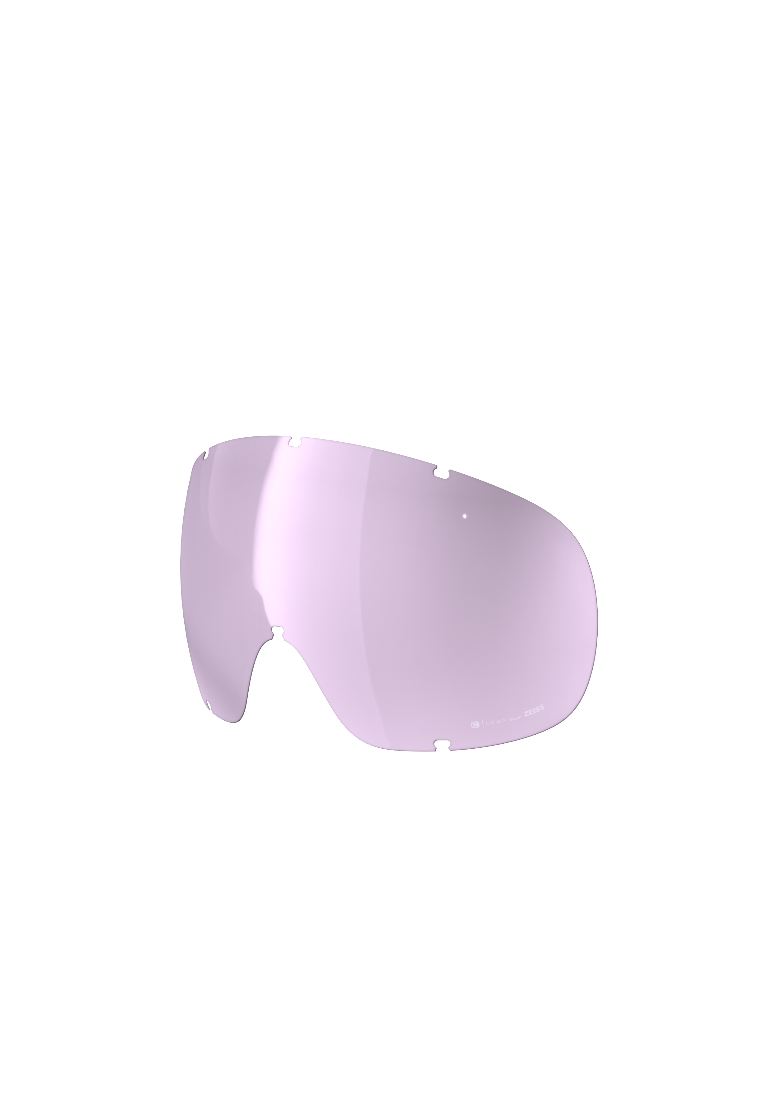 POC - POC - Fovea Mid/Fovea Mid Race Lens - Sparelens - Transparent - Regular Fit - Sparelens - Transparent - Regular fit