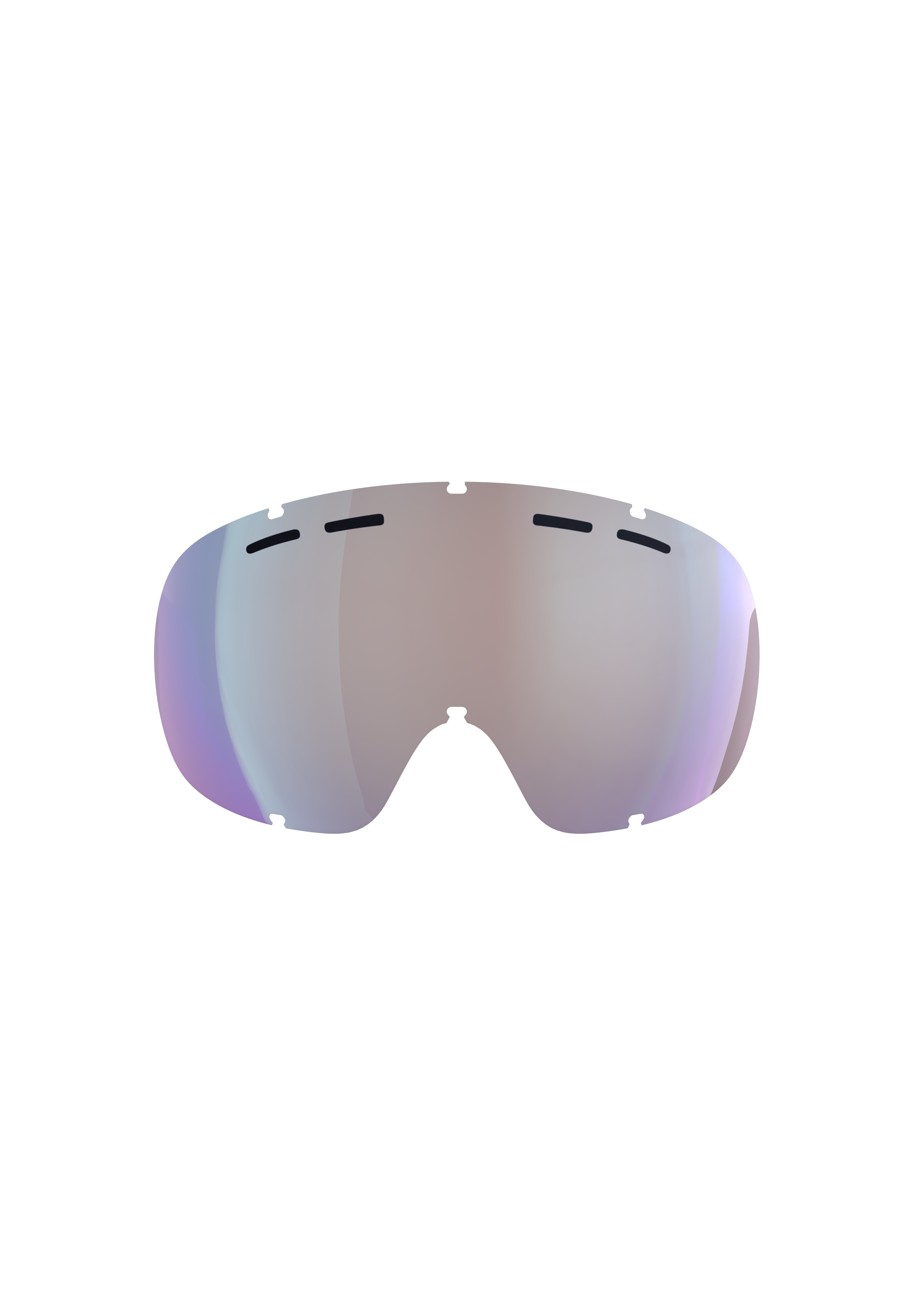POC - POC - Fovea Mid/Fovea Mid Race Lens - Sparelens - Transparent - Regular Fit - Sparelens - Transparent - Regular fit
