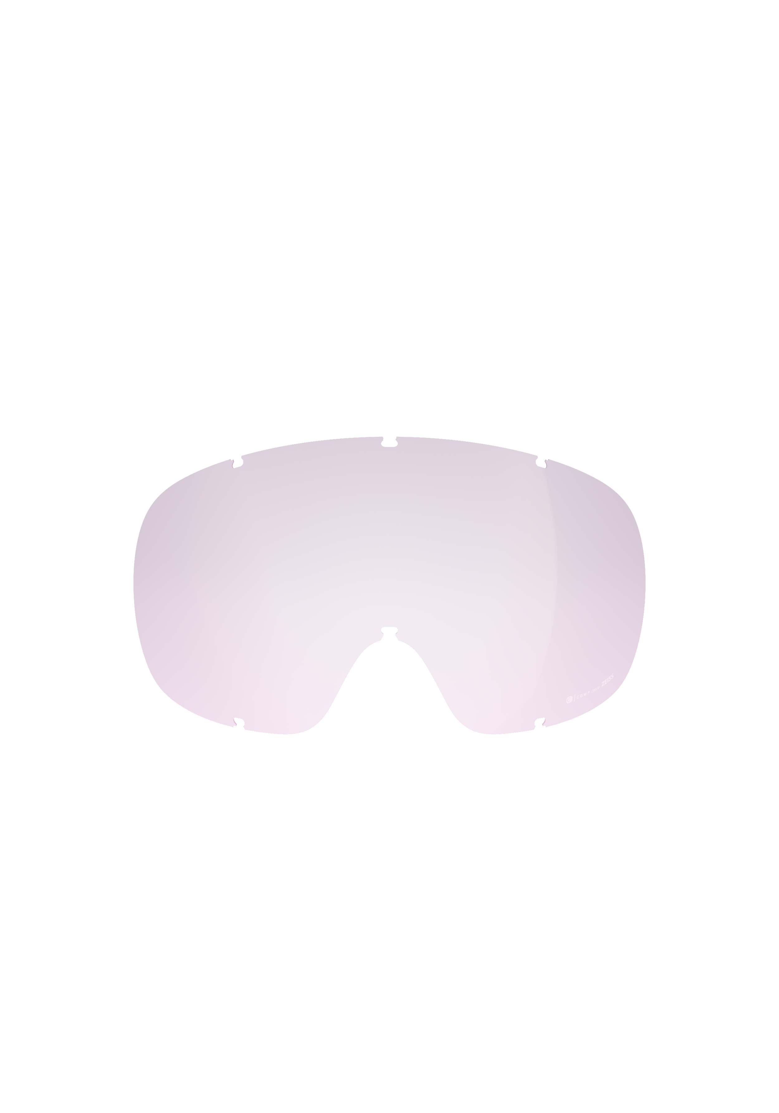 POC - POC - Fovea Mid Clarity Comp Night Spare Lens - Sparelens - Transparent - Regular Fit - Sparelens - Transparent - Regular fit