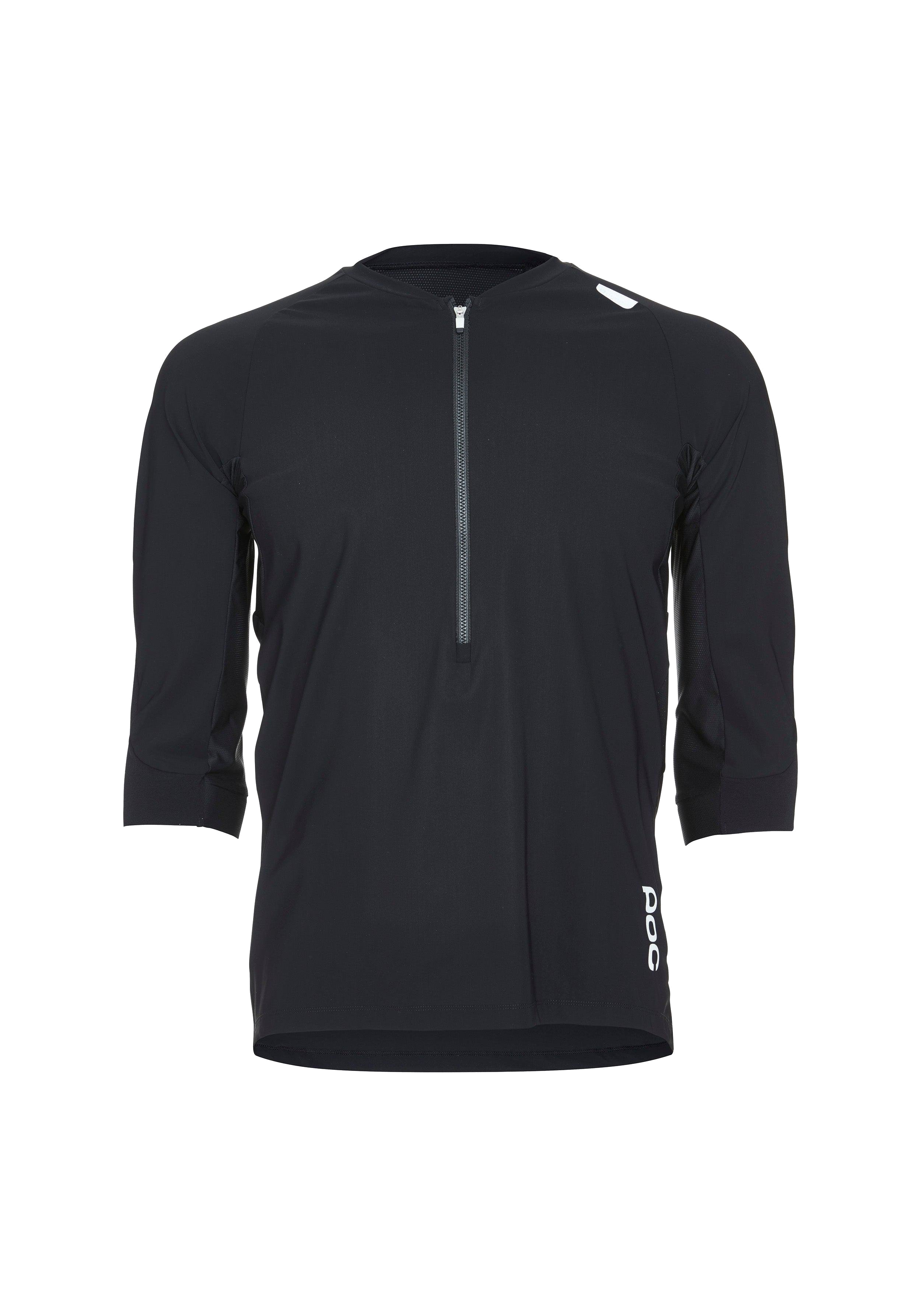 POC - POC - Men's Resistance Enduro 3/4 - MTB Jersey - Black - L - Mountain Bike Jersey - Black - L