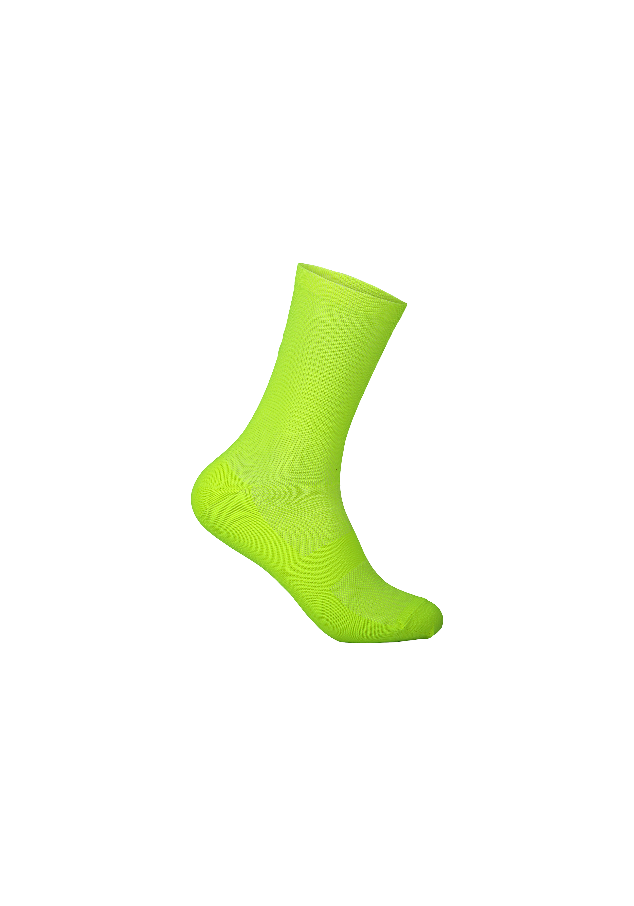POC - POC - Fluo Mid Cycling Sock - Bike Accessories - Yellow - S - Bike Accessories - Yellow - S